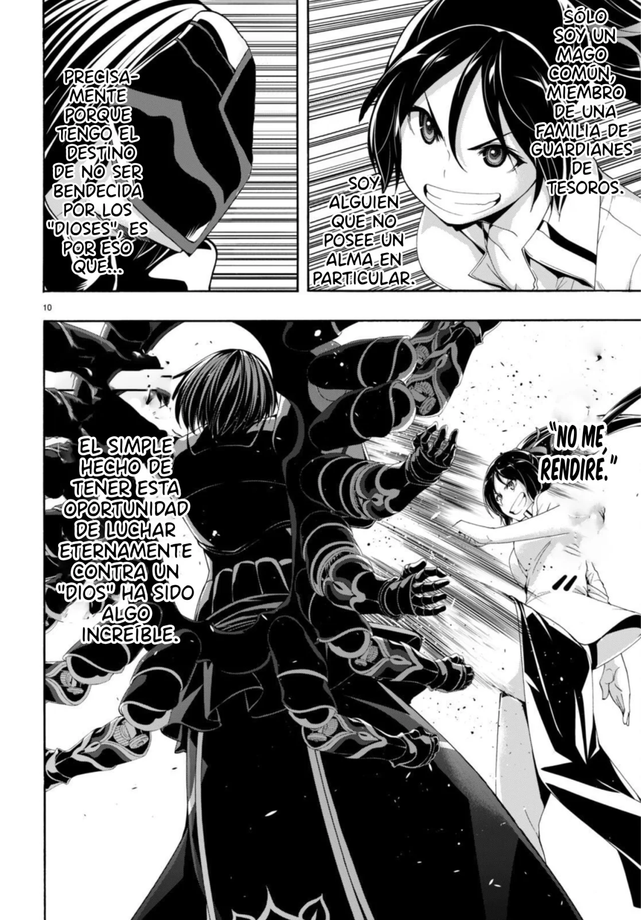 Trinity Seven capítulo 146, página 12