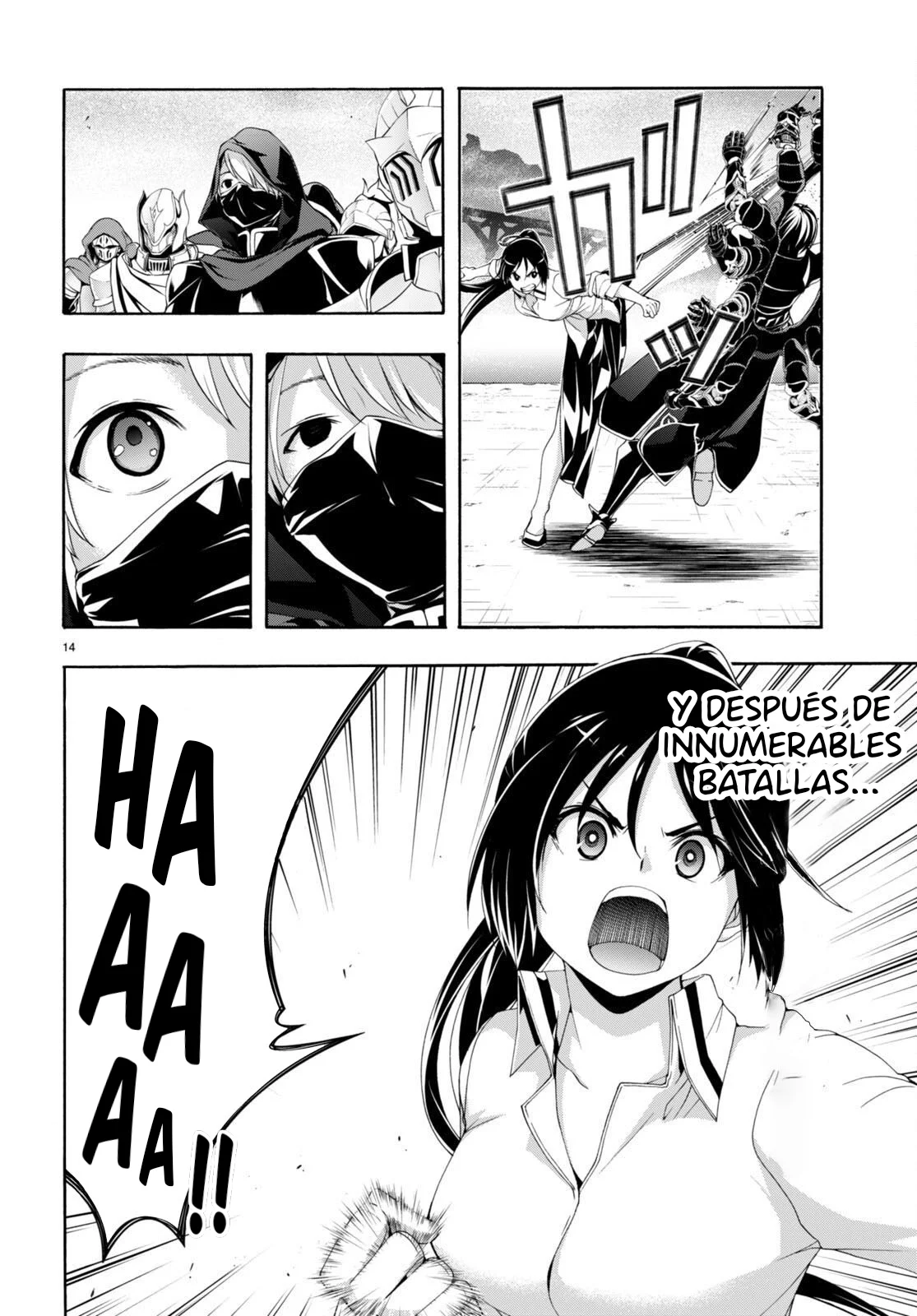 Trinity Seven capítulo 146, página 16