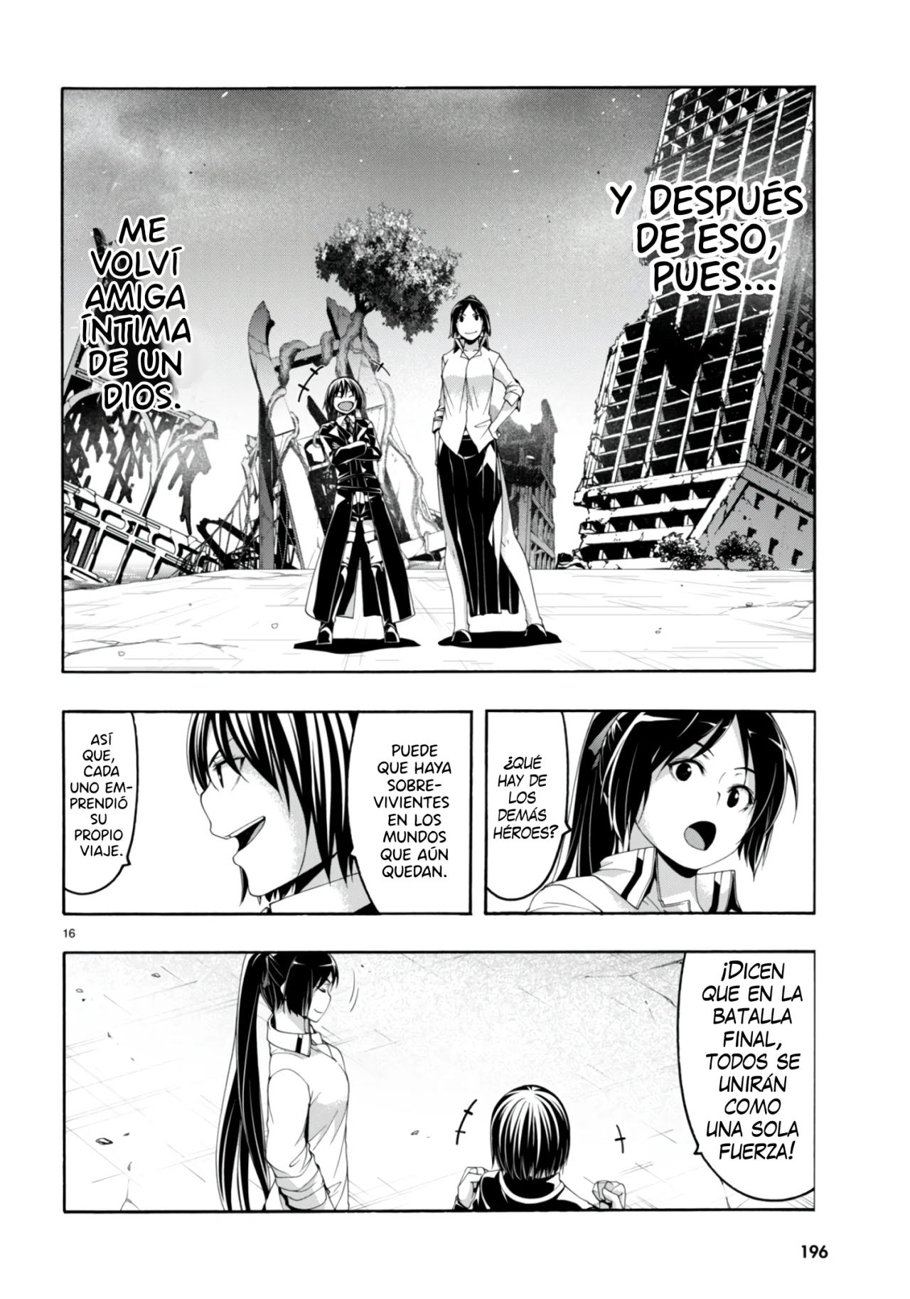 Trinity Seven capítulo 146, página 18