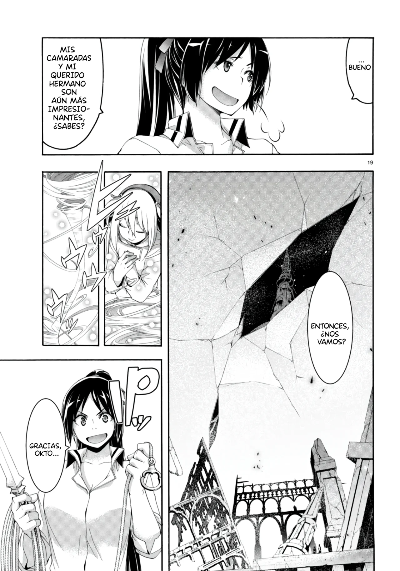 Trinity Seven capítulo 146, página 21