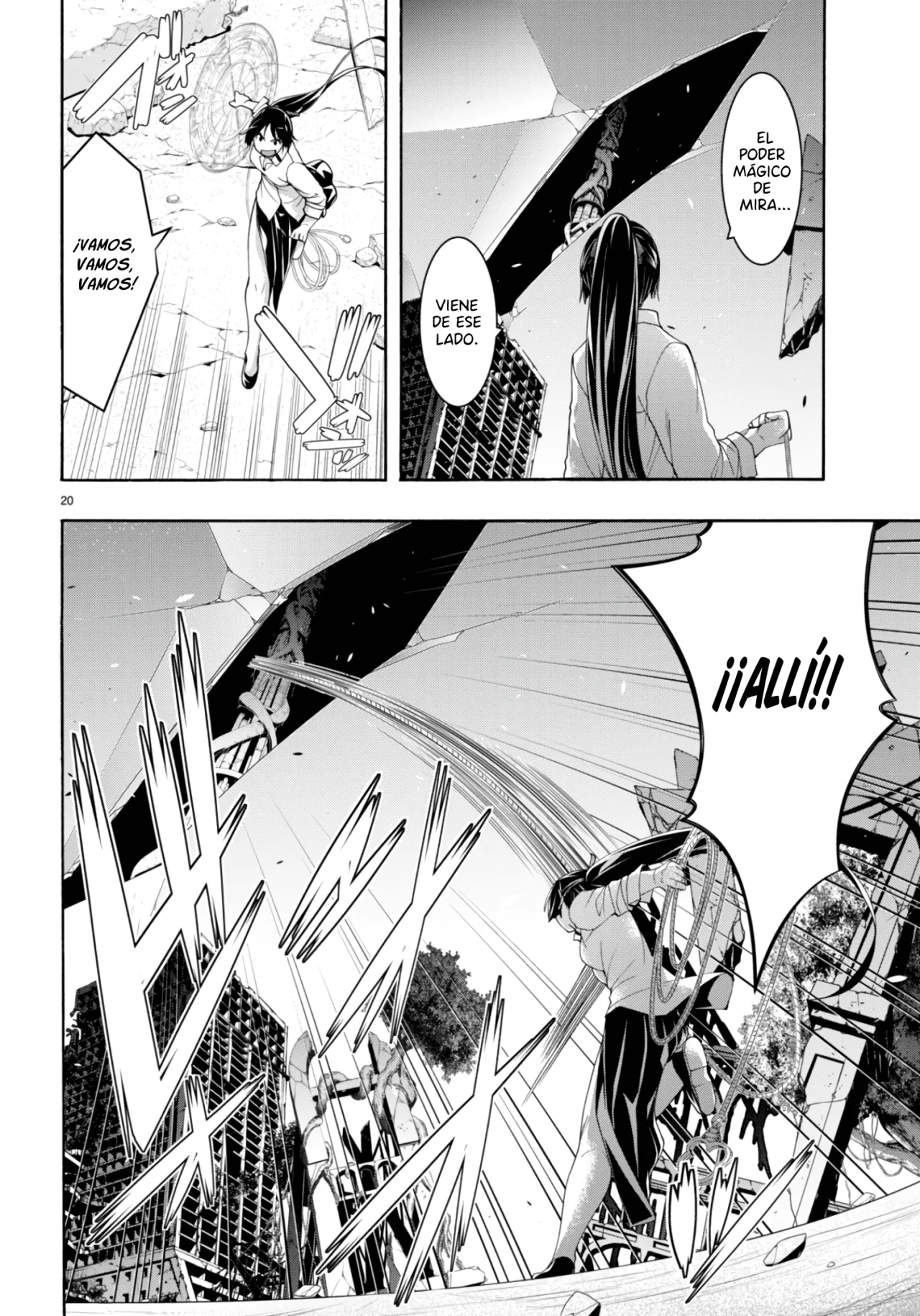 Trinity Seven capítulo 146, página 22