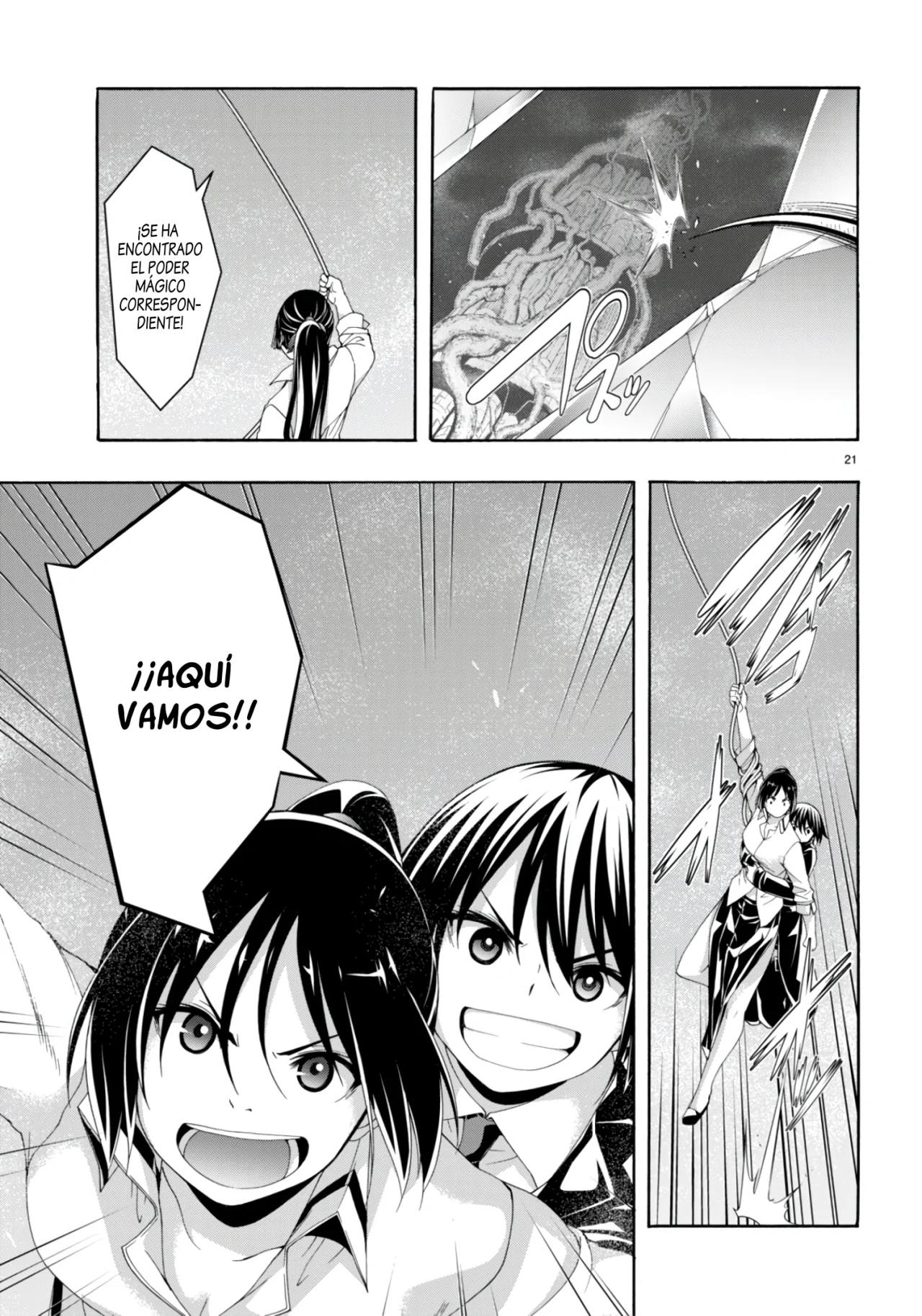 Trinity Seven capítulo 146, página 23