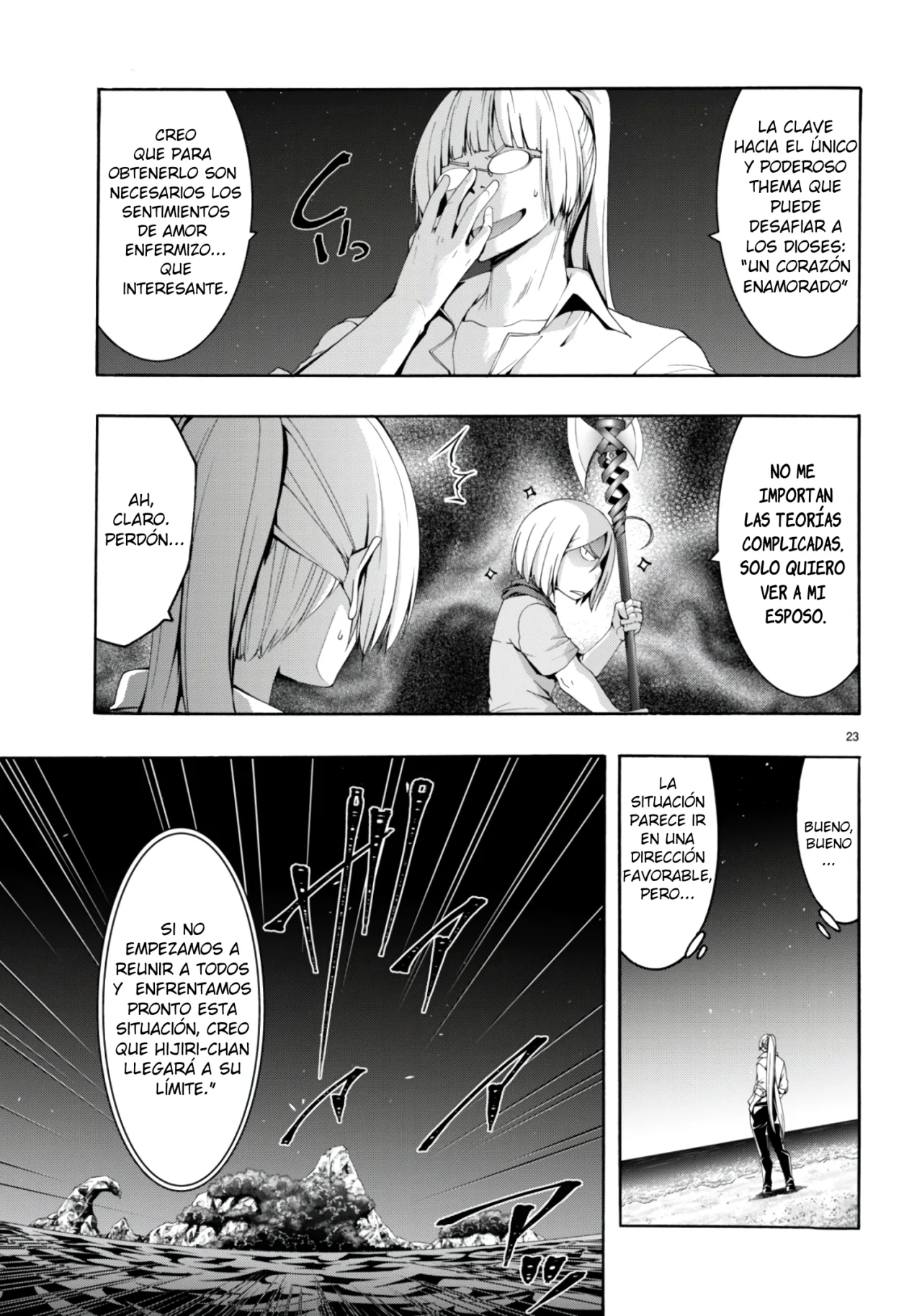 Trinity Seven capítulo 146, página 25