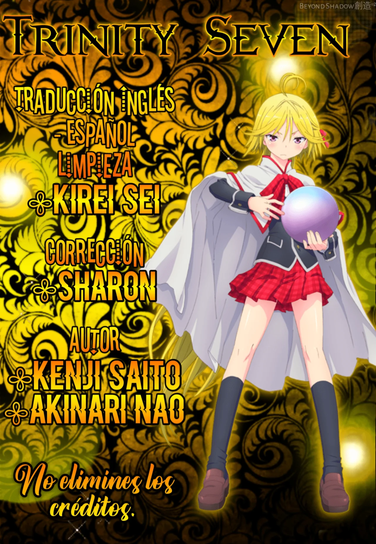 Trinity Seven capítulo 147, página 2