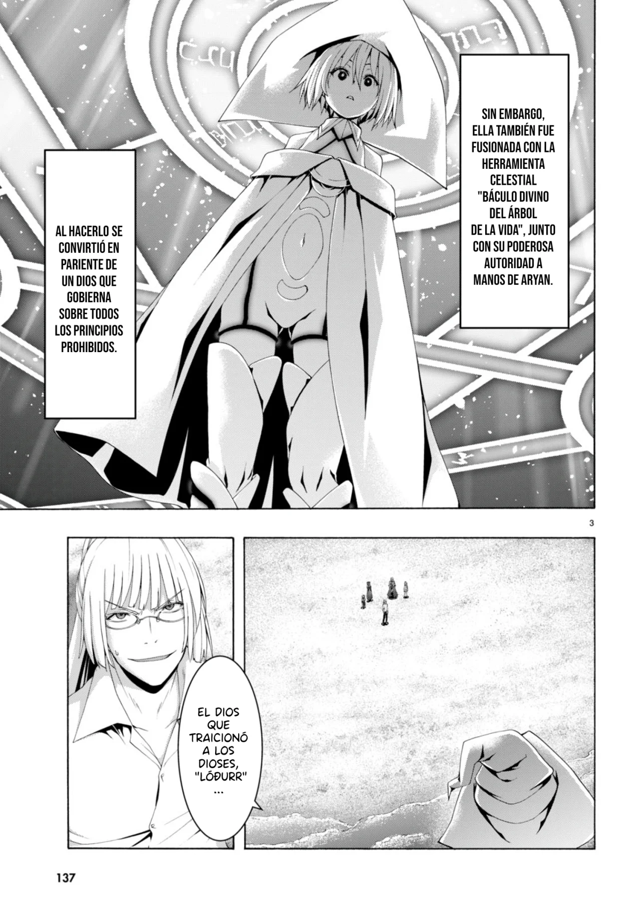 Trinity Seven capítulo 147, página 5