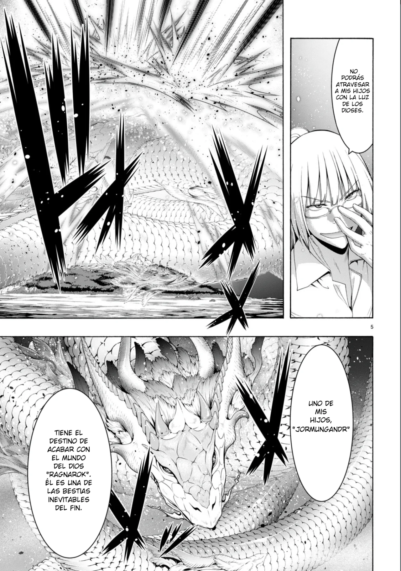 Trinity Seven capítulo 147, página 7