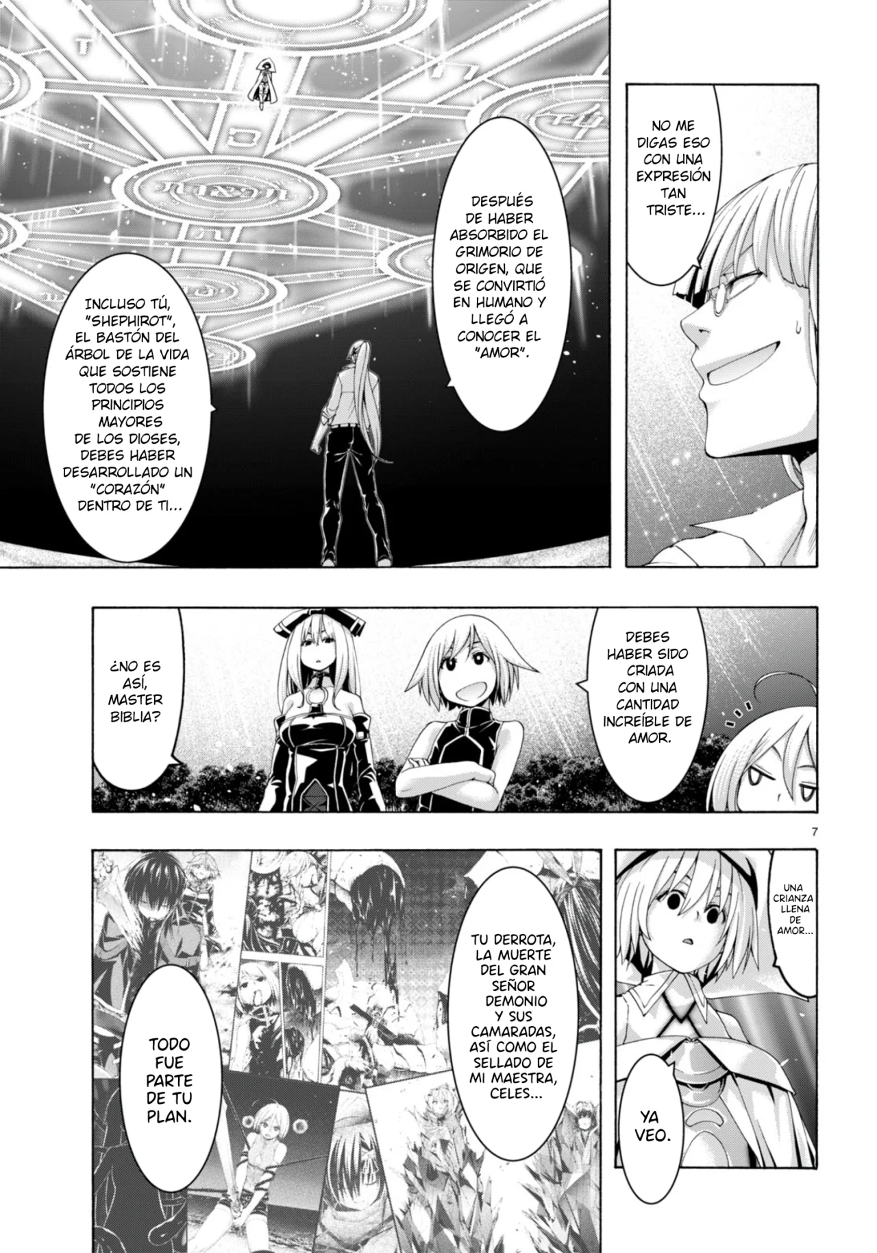 Trinity Seven capítulo 147, página 9