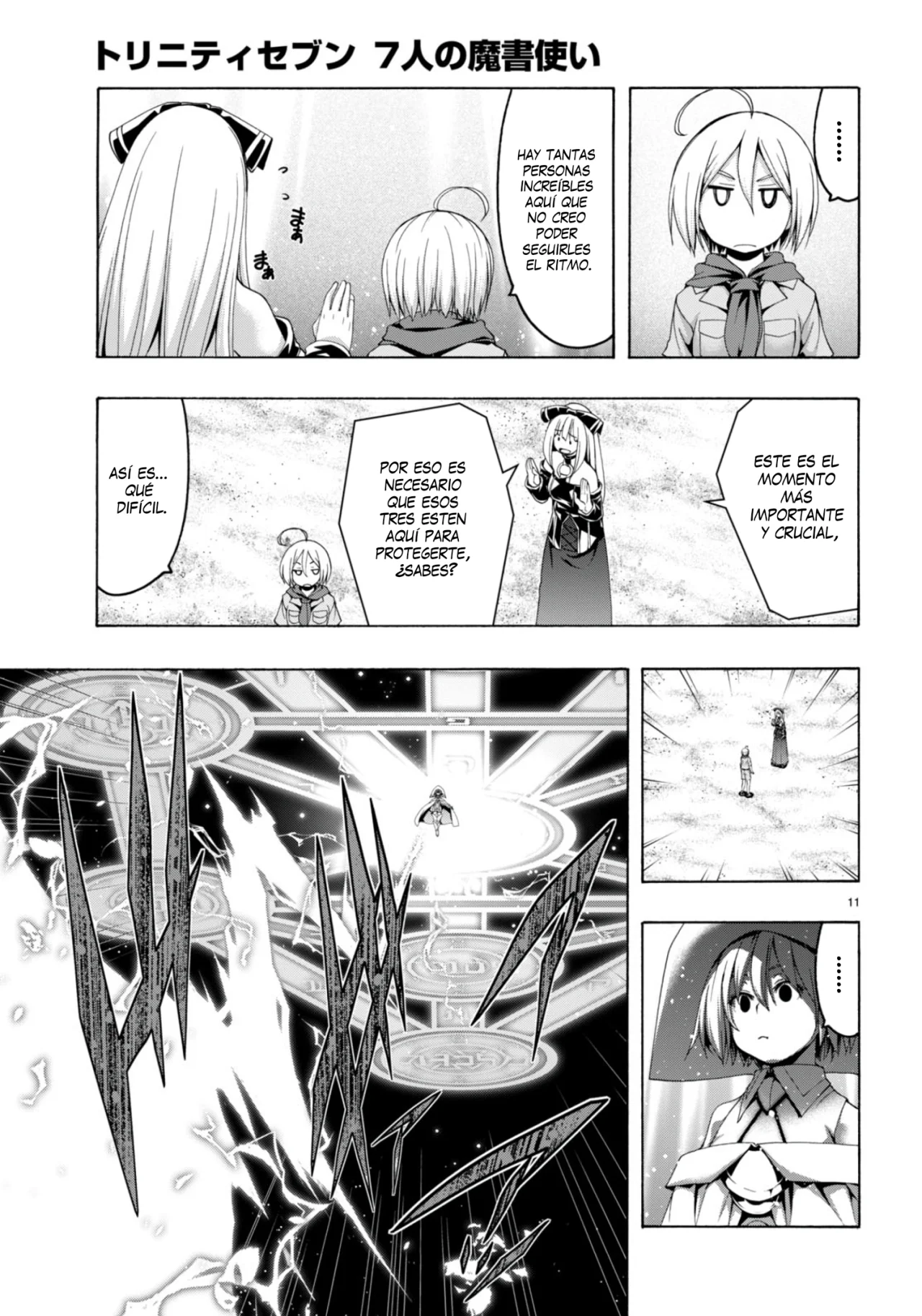 Trinity Seven capítulo 147, página 13