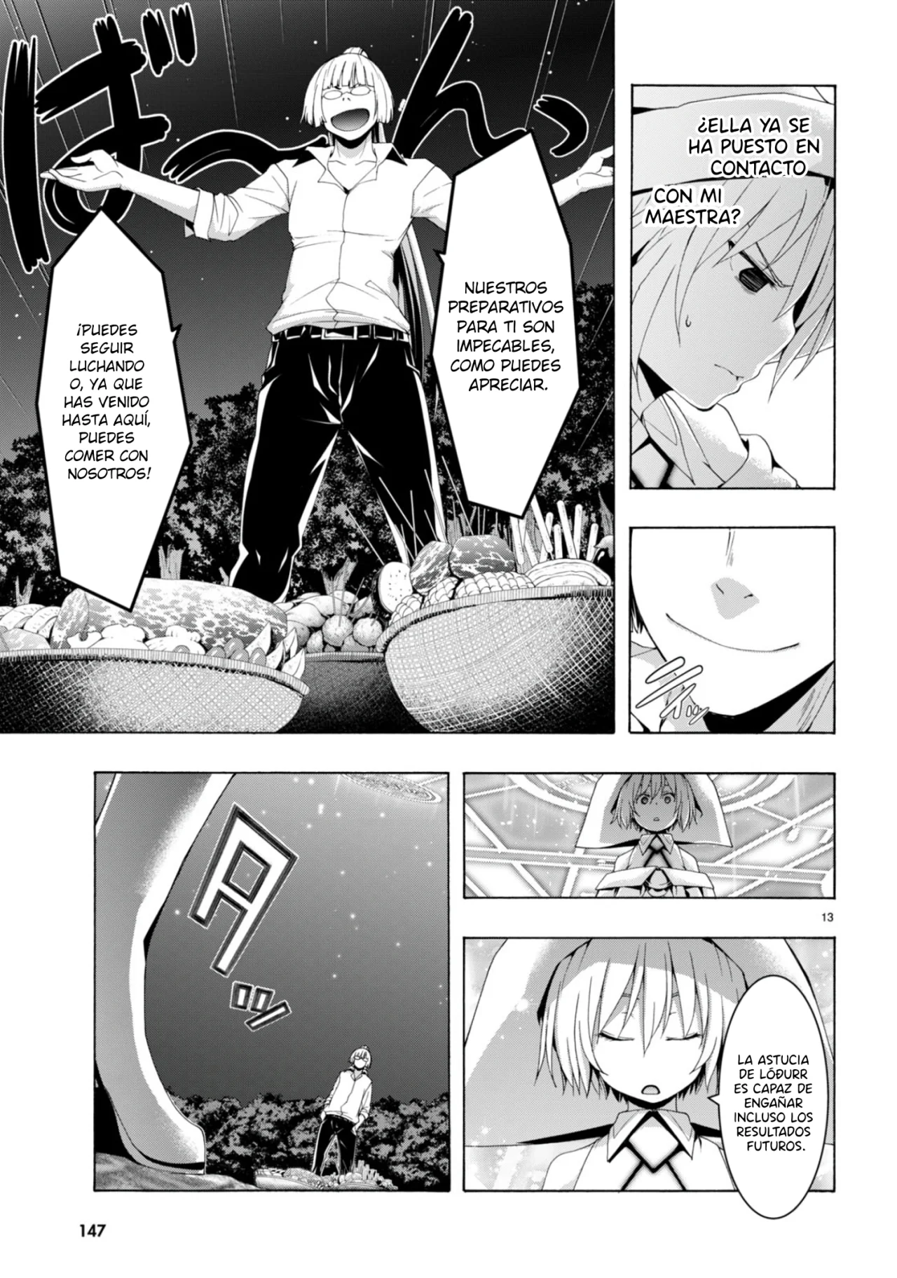 Trinity Seven capítulo 147, página 15