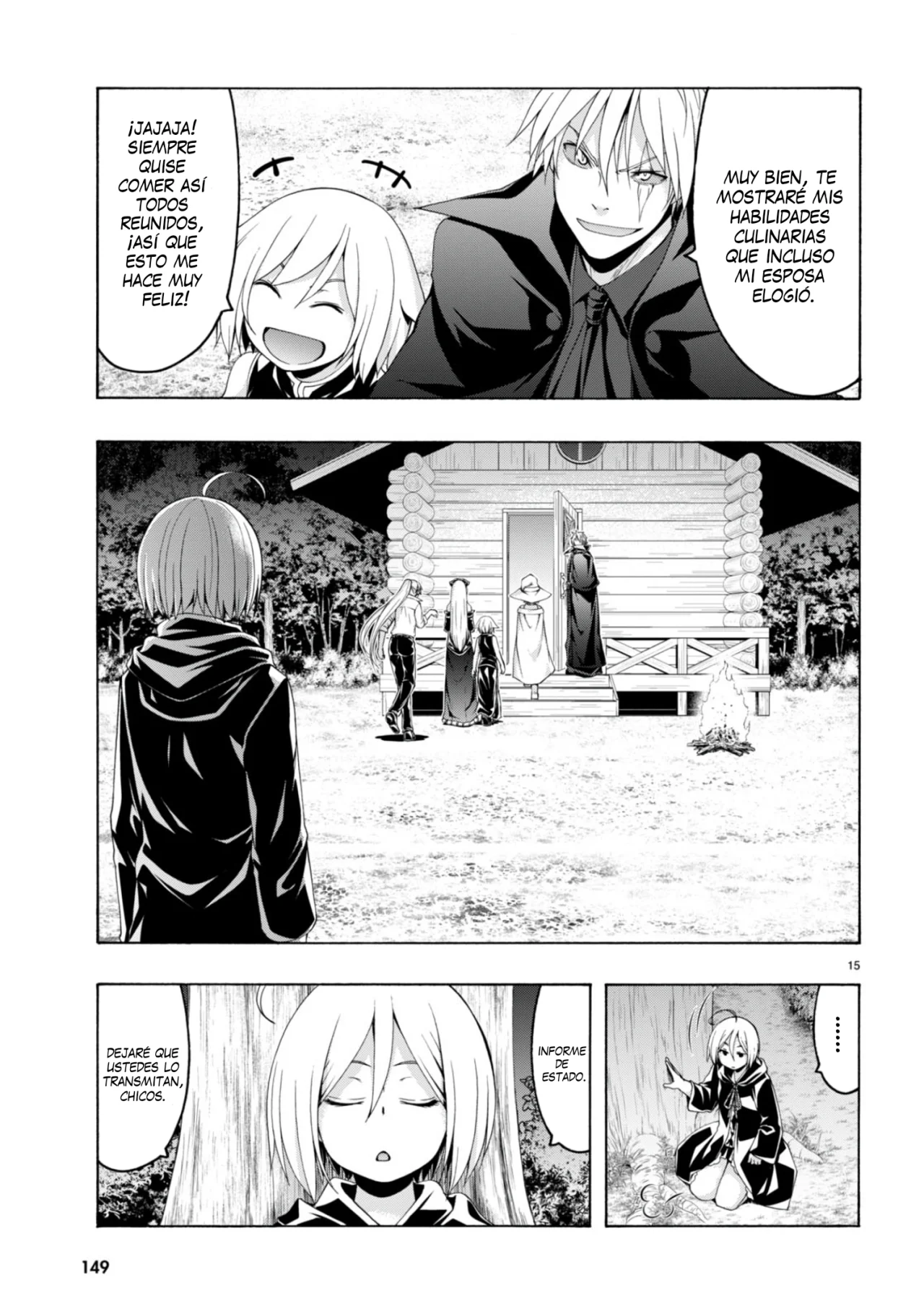 Trinity Seven capítulo 147, página 17