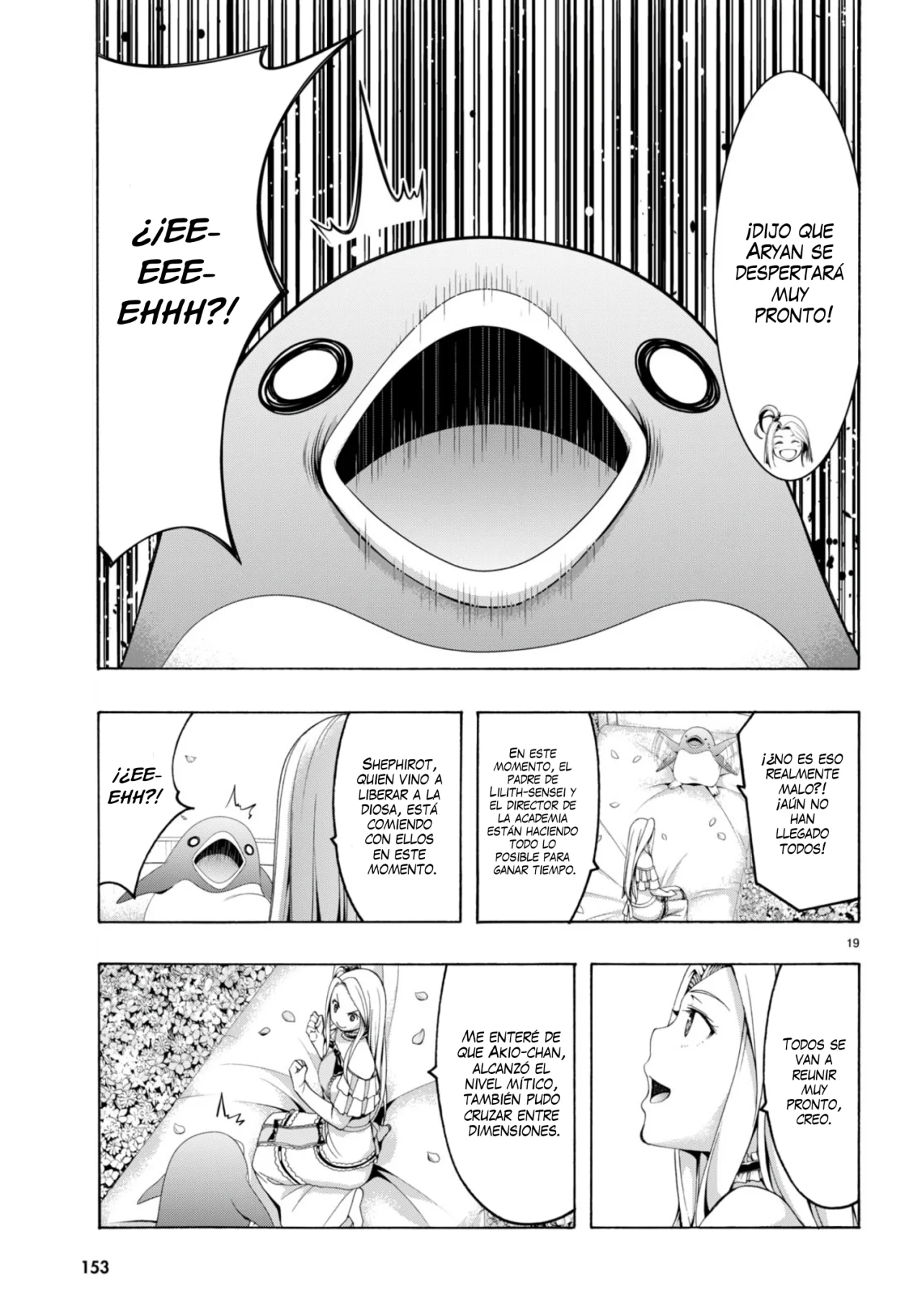 Trinity Seven capítulo 147, página 21