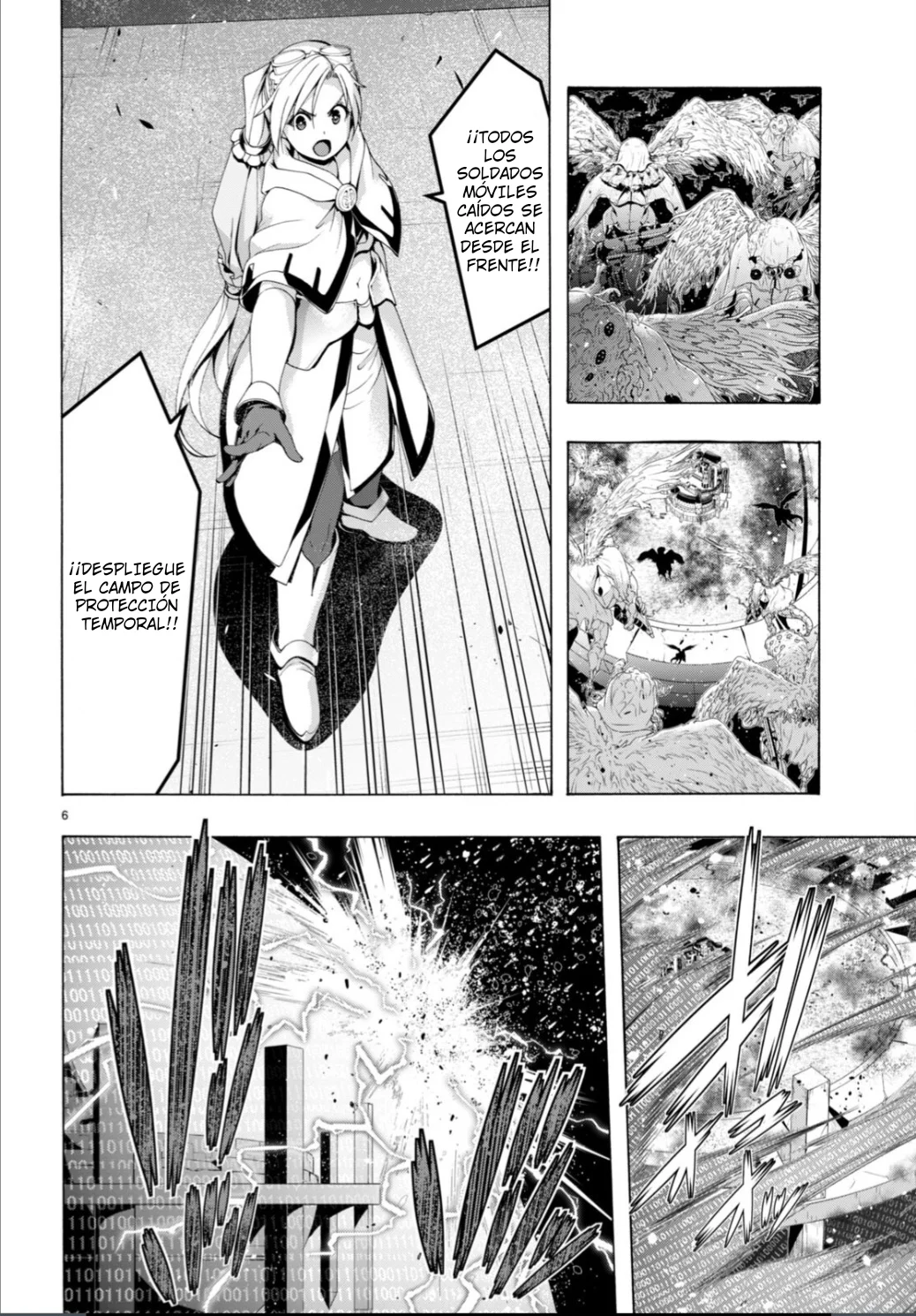 Trinity Seven capítulo 148, página 8