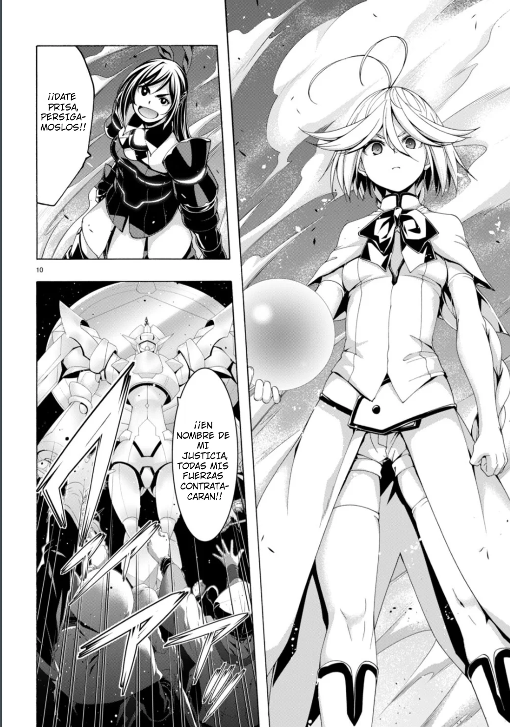 Trinity Seven capítulo 148, página 12