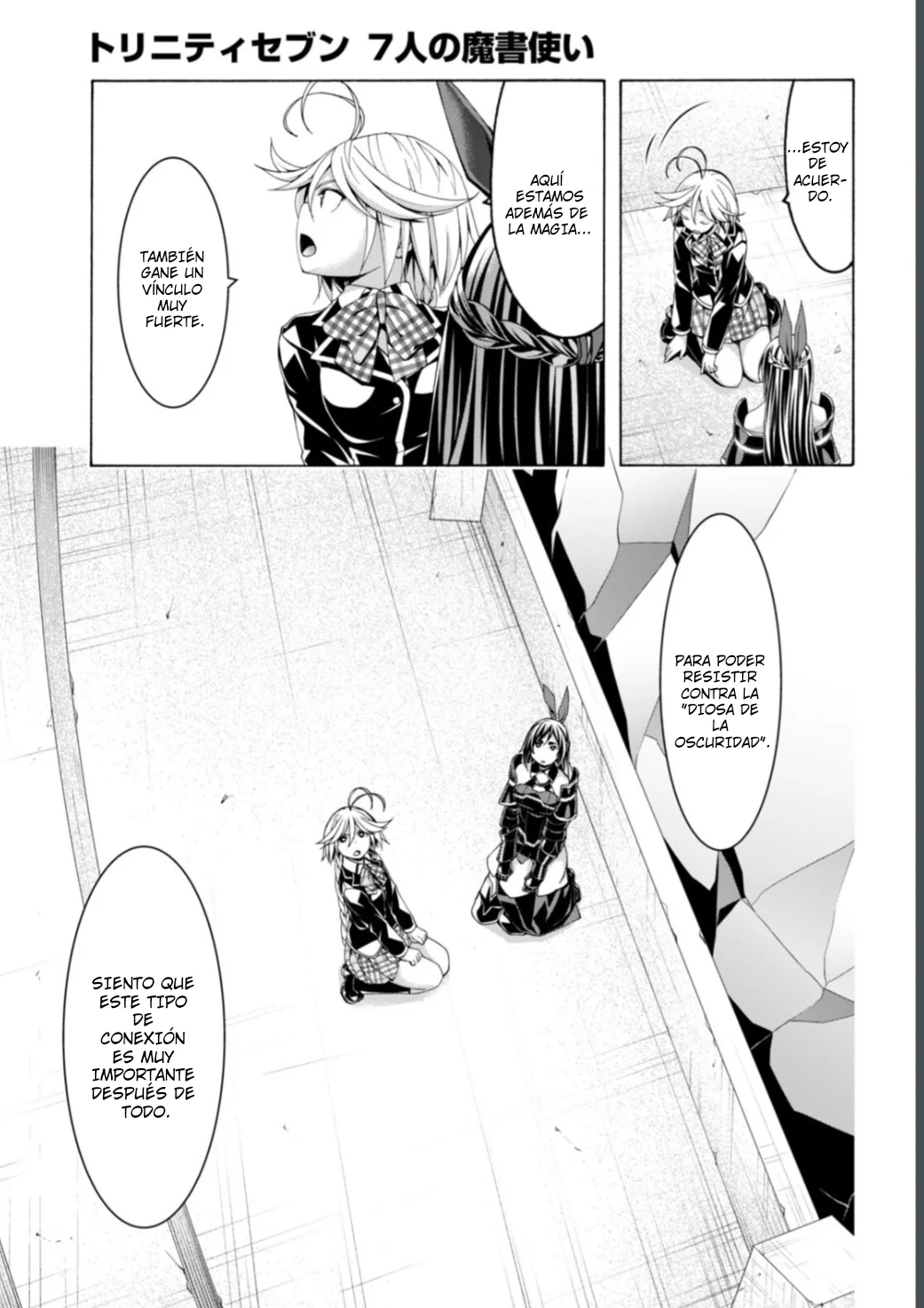Trinity Seven capítulo 148, página 27