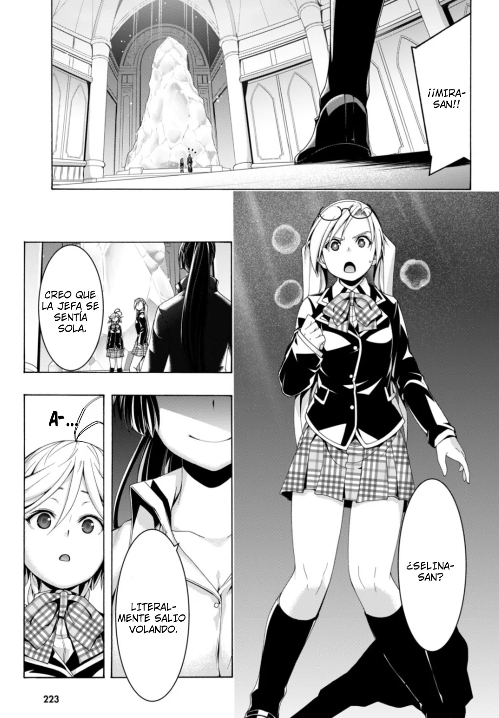 Trinity Seven capítulo 148, página 29