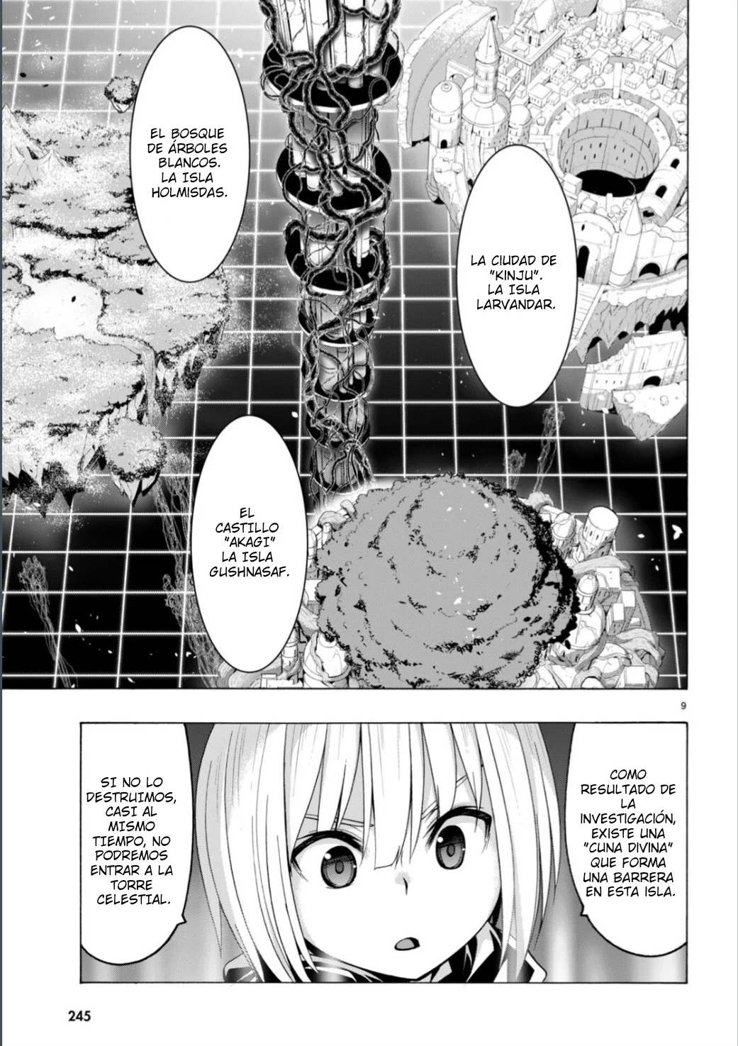 Trinity Seven capítulo 149, página 11