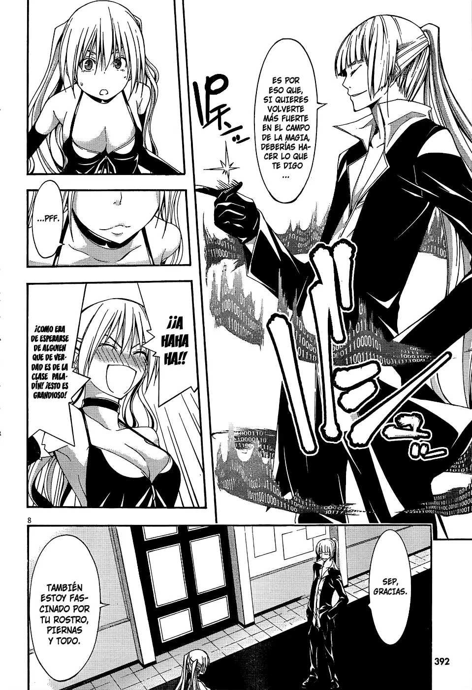 Trinity Seven capítulo 15, página 8