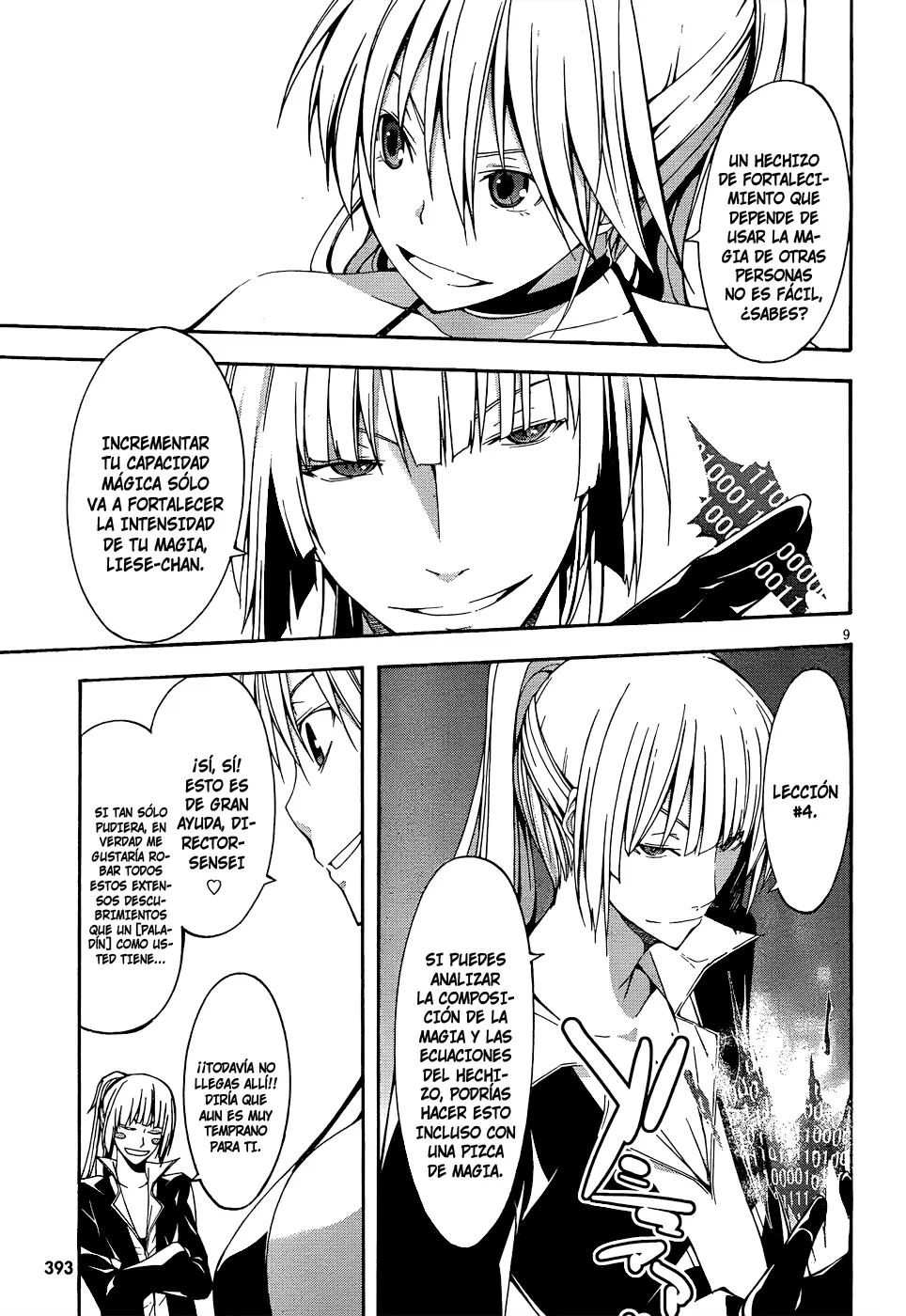 Trinity Seven capítulo 15, página 9
