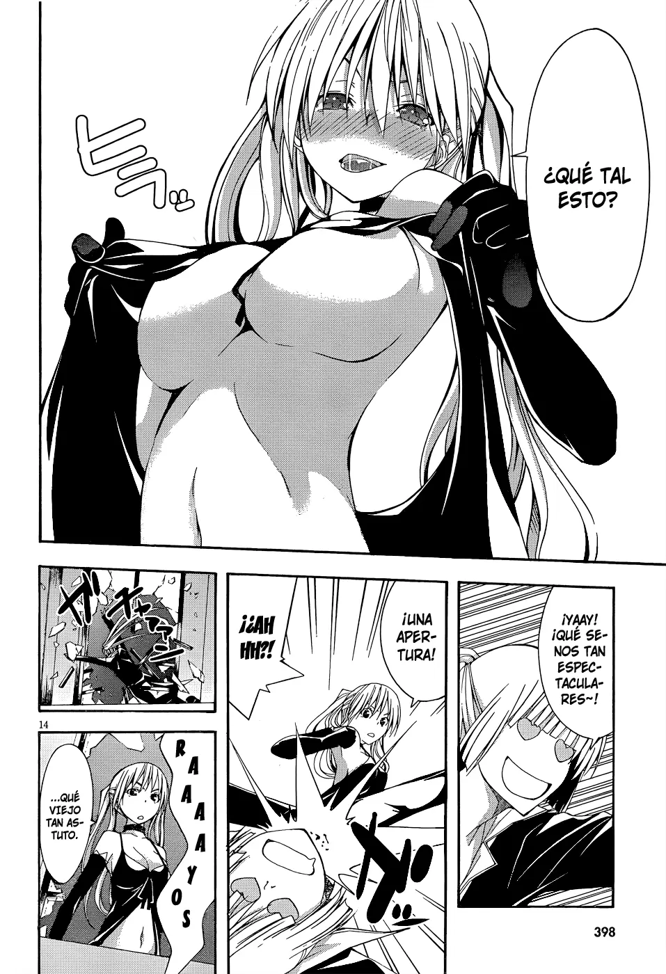 Trinity Seven capítulo 15, página 14