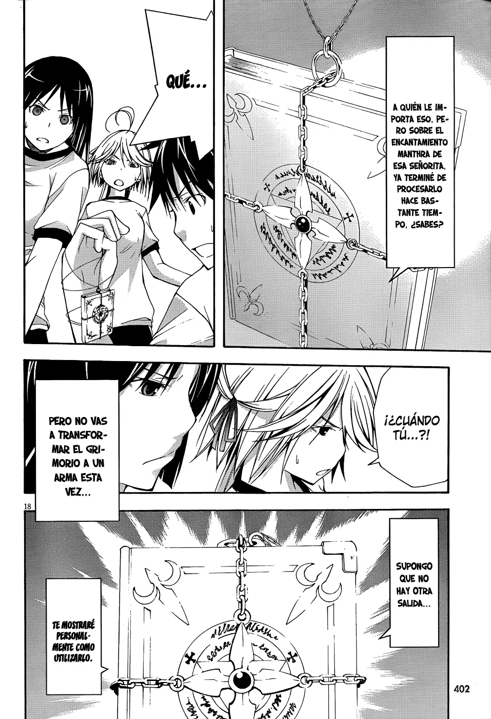 Trinity Seven capítulo 15, página 18