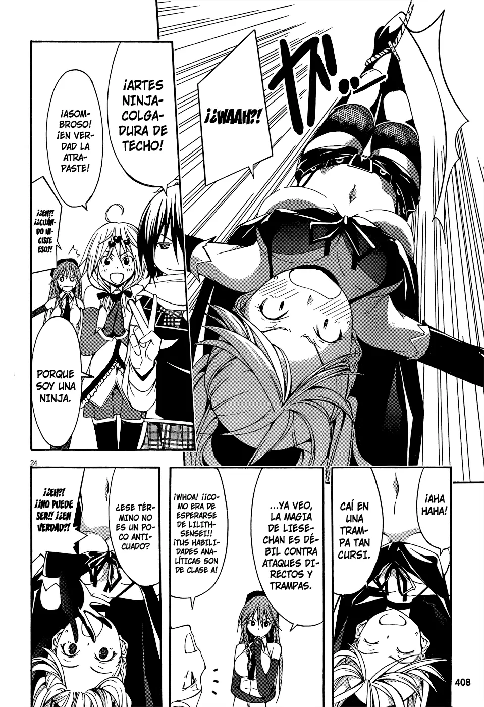 Trinity Seven capítulo 15, página 24
