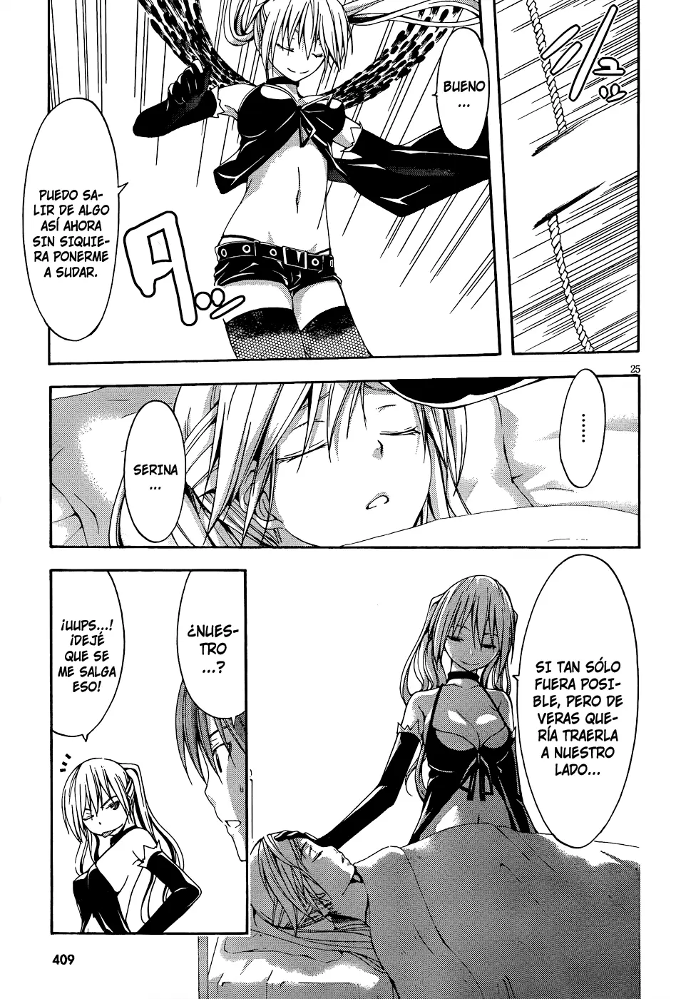 Trinity Seven capítulo 15, página 25
