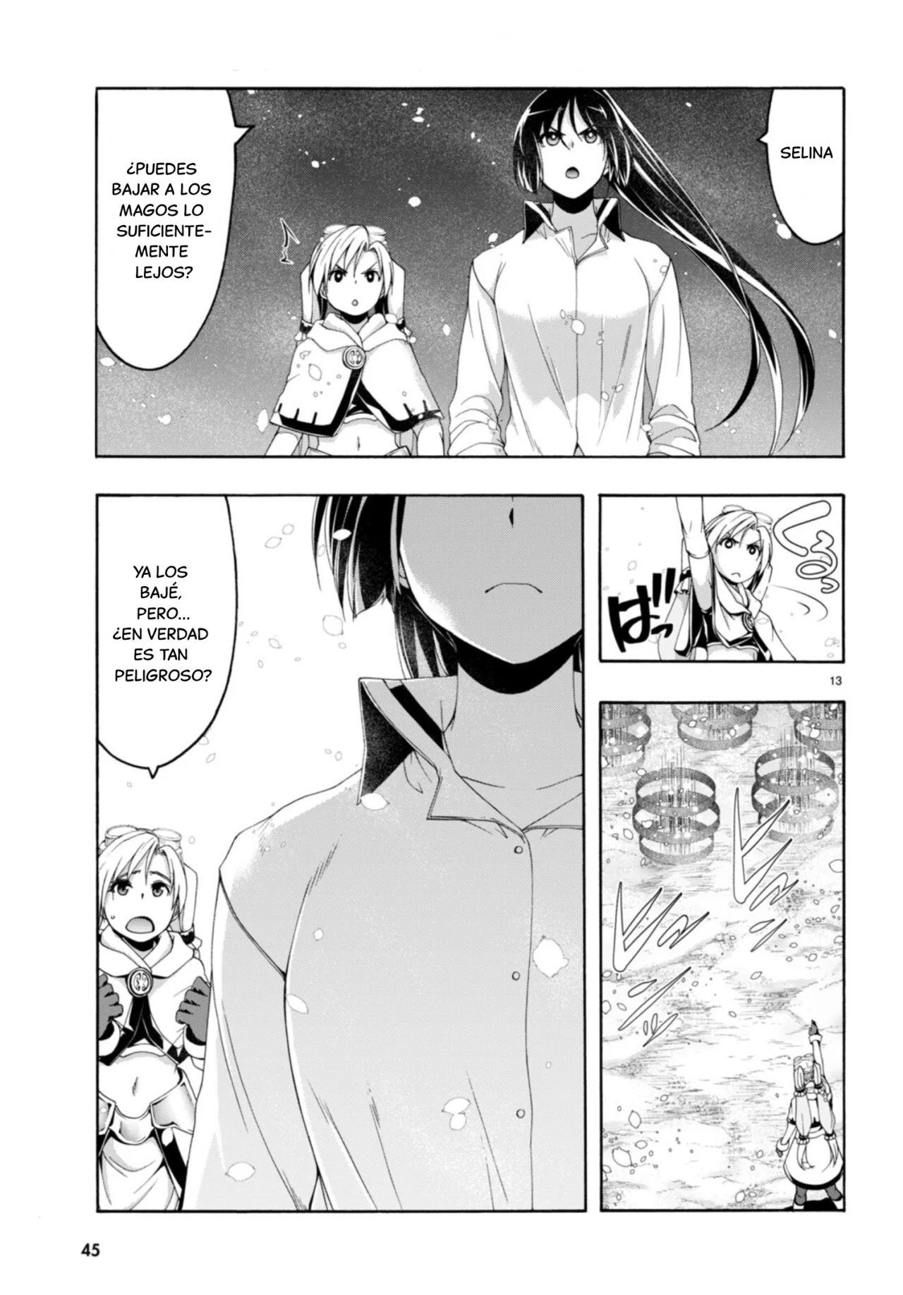 Trinity Seven capítulo 150, página 17