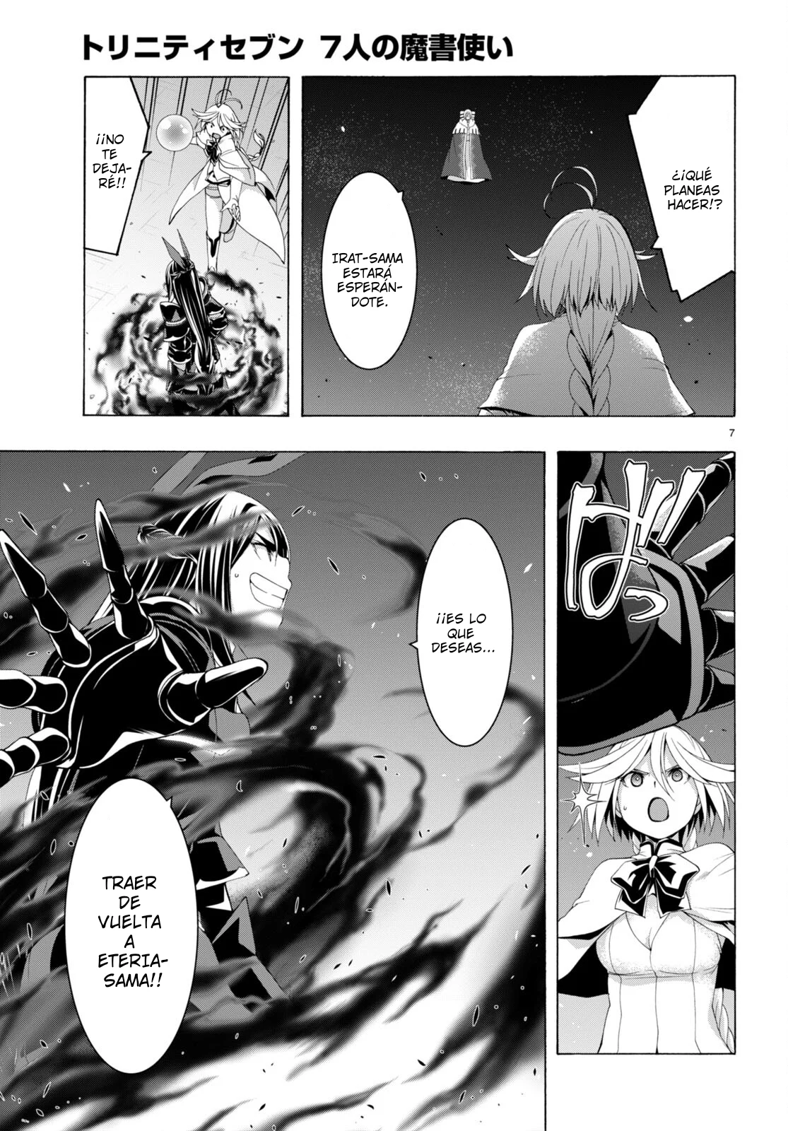Trinity Seven capítulo 151, página 9