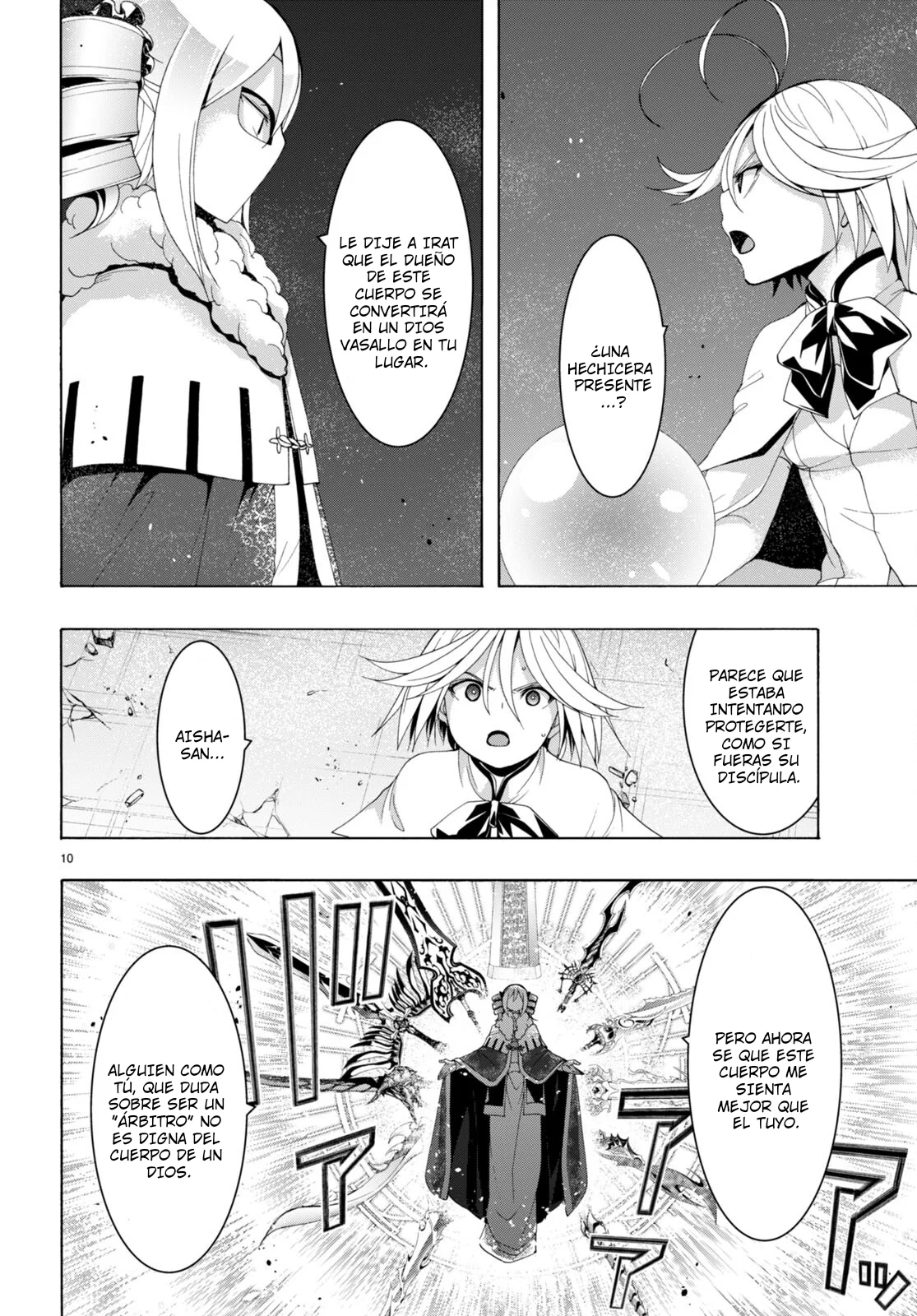 Trinity Seven capítulo 151, página 12