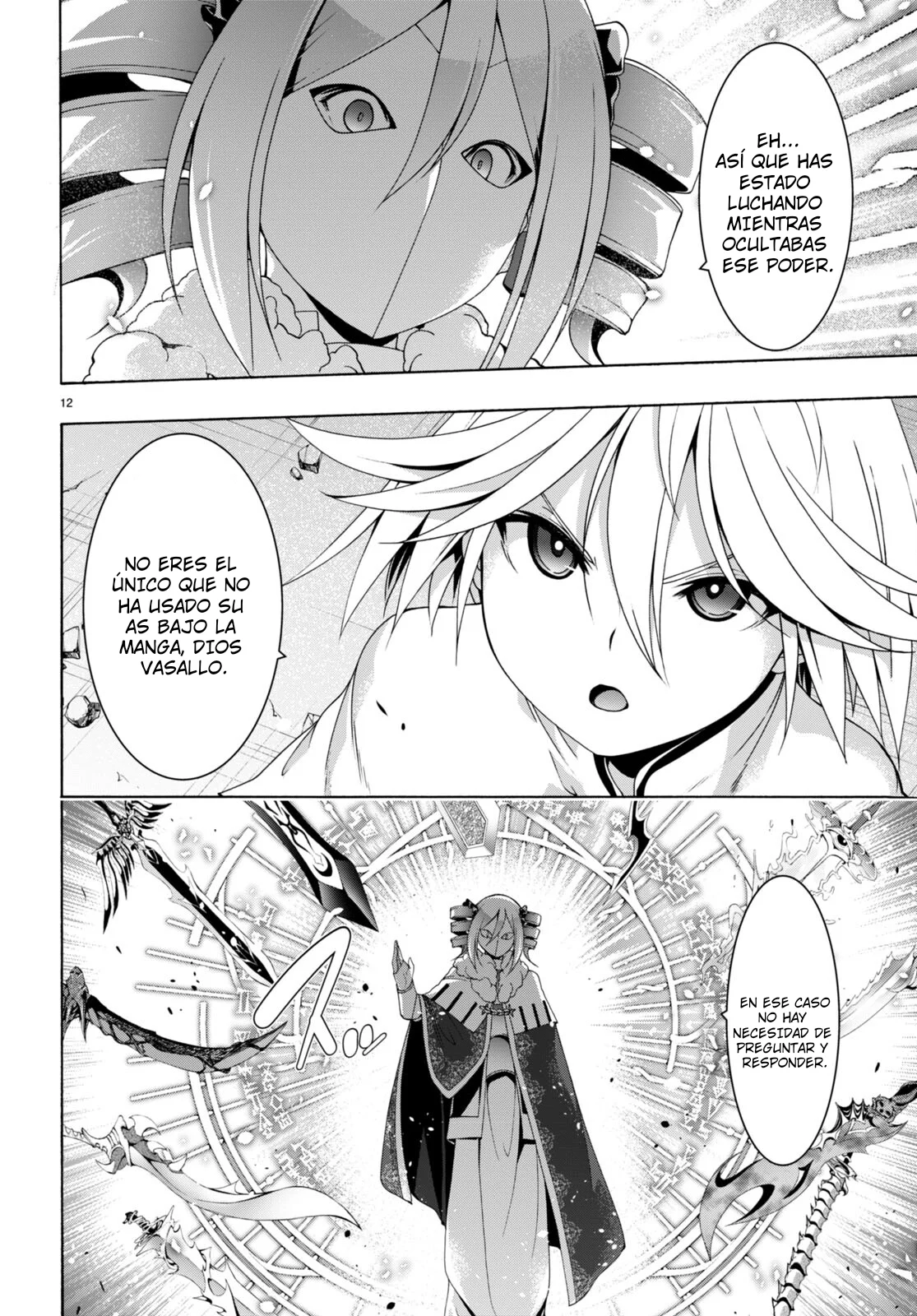 Trinity Seven capítulo 151, página 14
