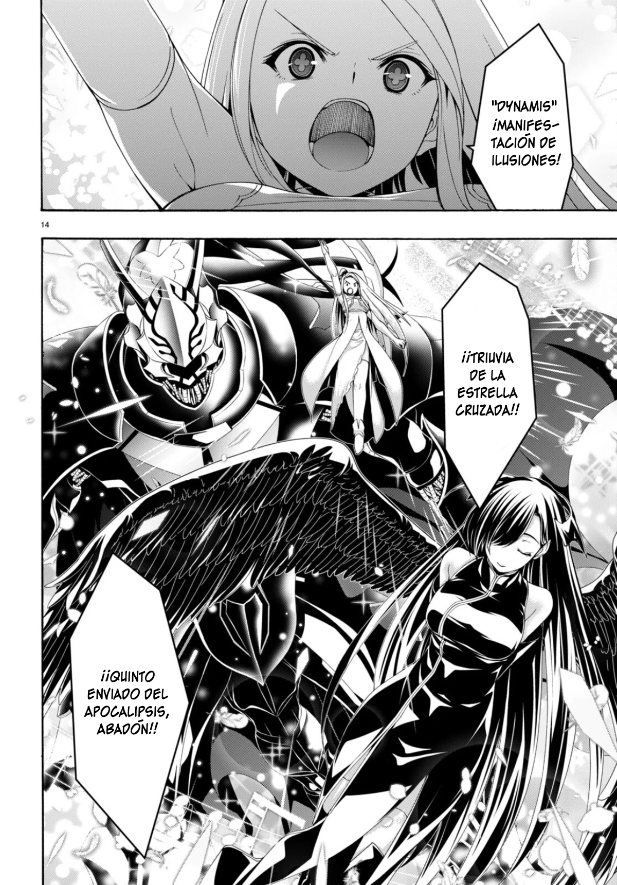 Trinity Seven capítulo 152, página 17