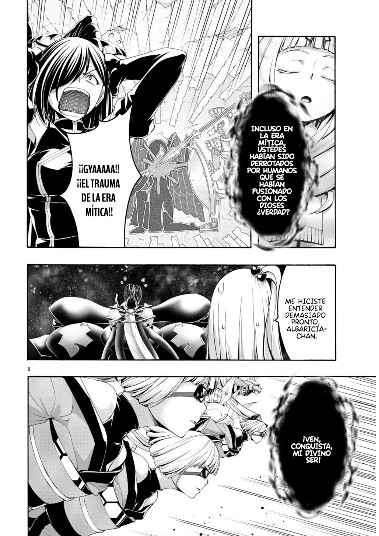 Trinity Seven capítulo 153, página 9