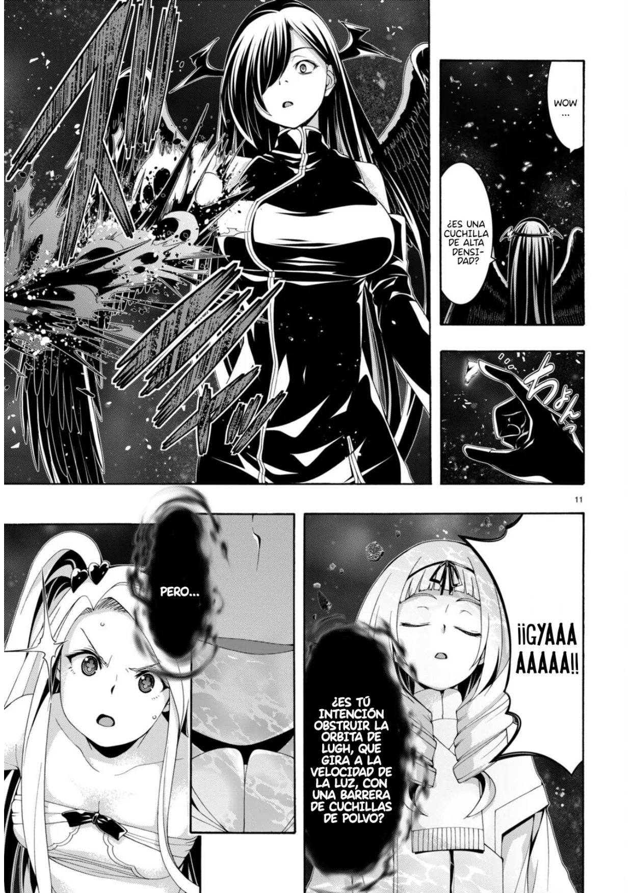 Trinity Seven capítulo 153, página 12