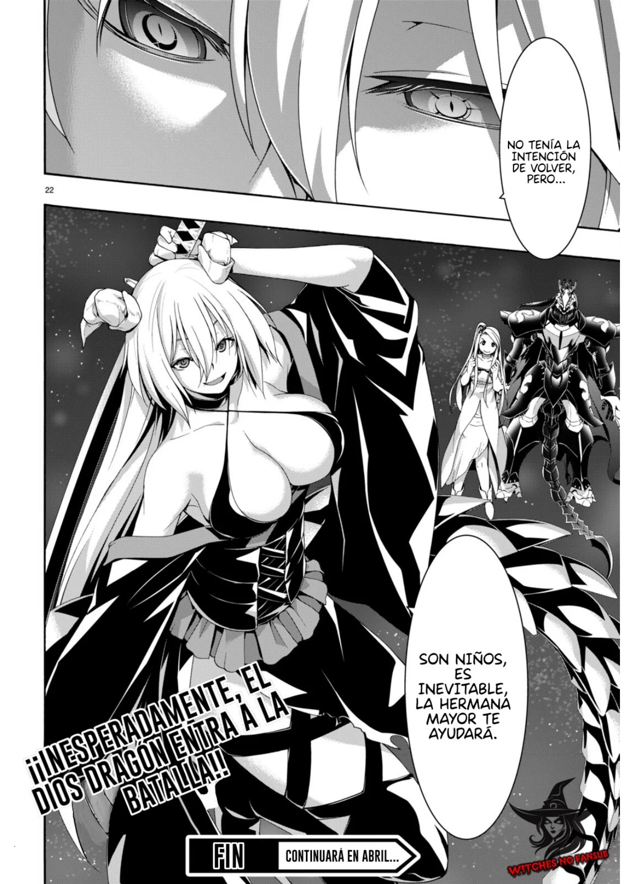 Trinity Seven capítulo 153, página 23