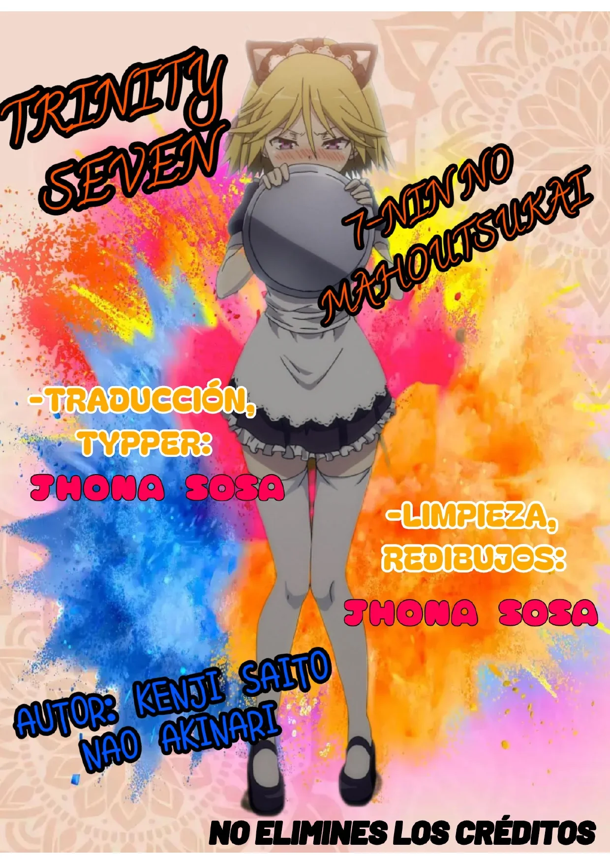 Trinity Seven capítulo 155, página 2