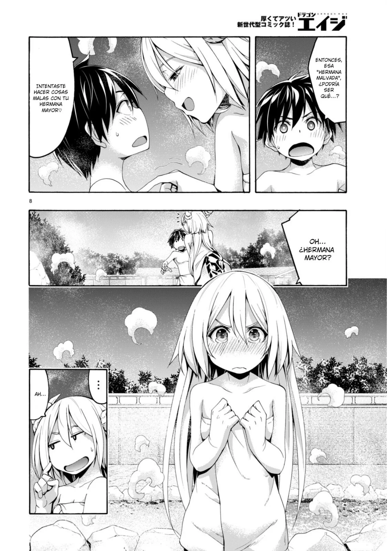 Trinity Seven capítulo 155, página 10