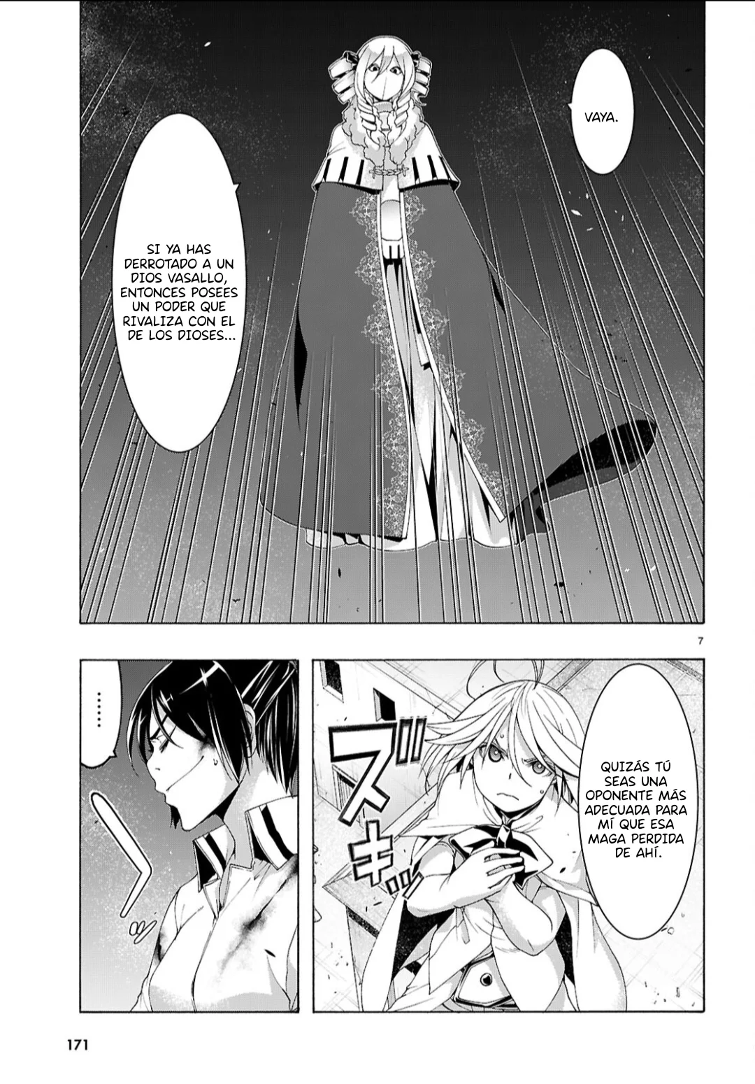 Trinity Seven capítulo 157, página 13