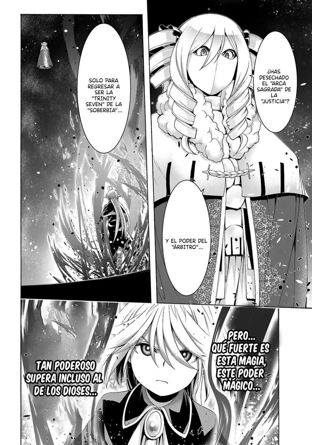 Trinity Seven capítulo 157, página 32
