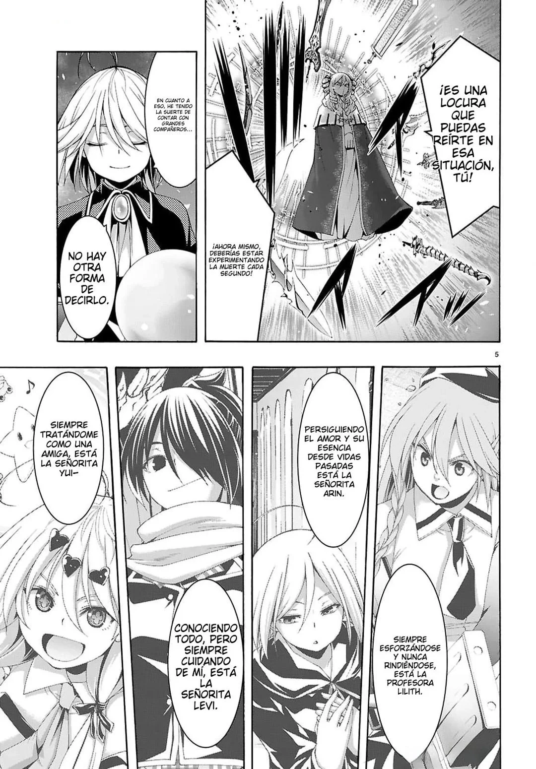 Trinity Seven capítulo 158, página 9