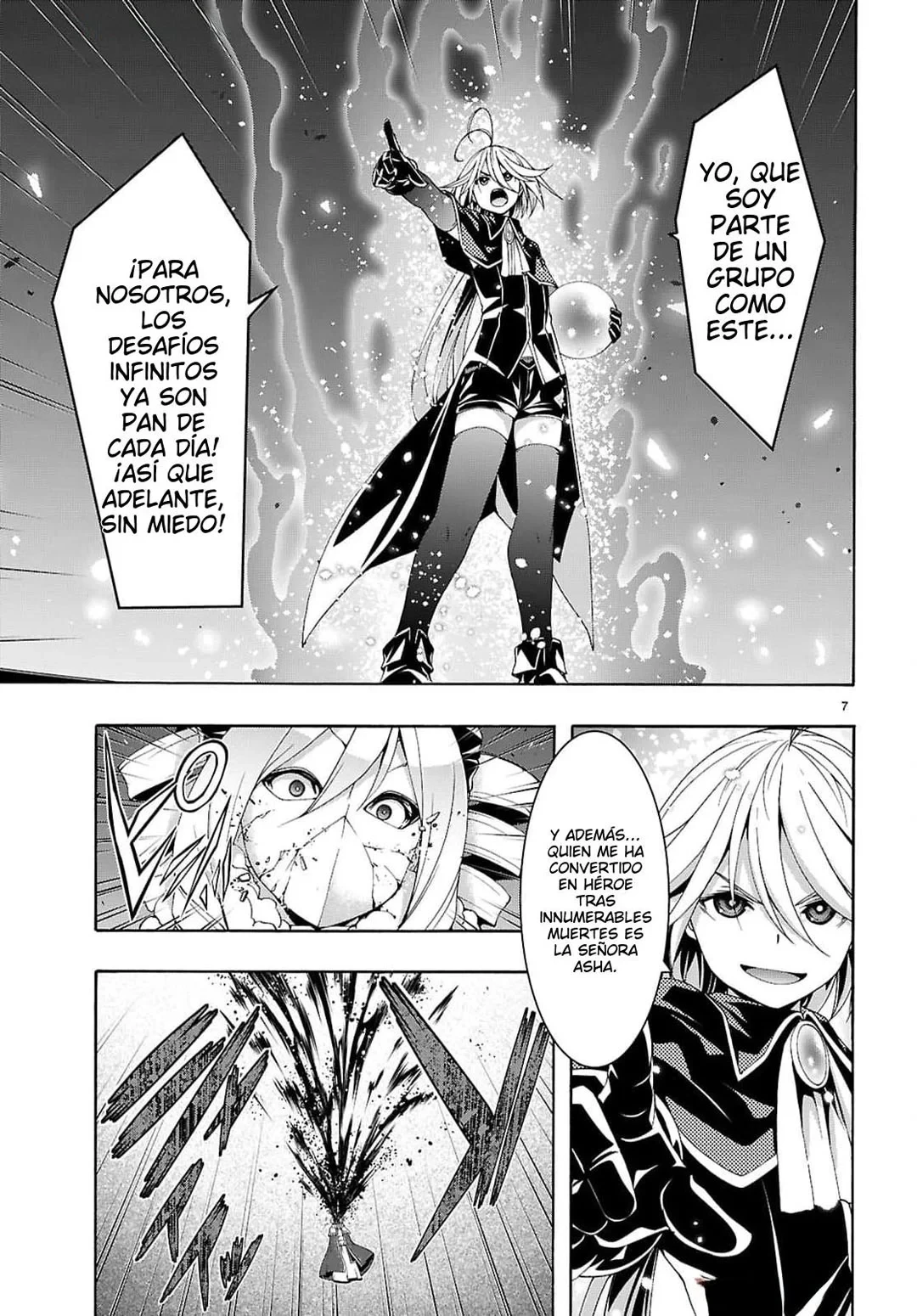 Trinity Seven capítulo 158, página 11