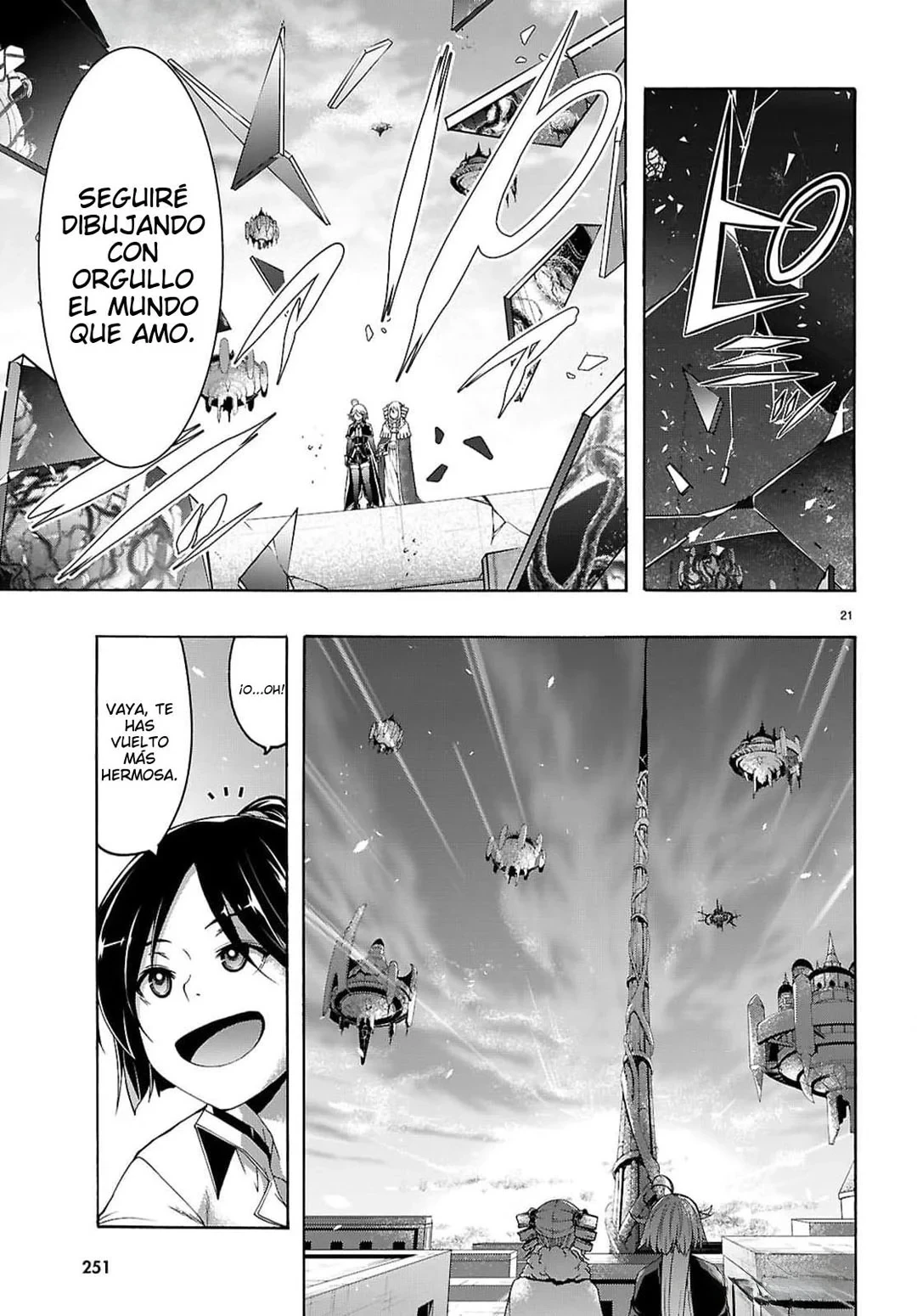 Trinity Seven capítulo 158, página 25