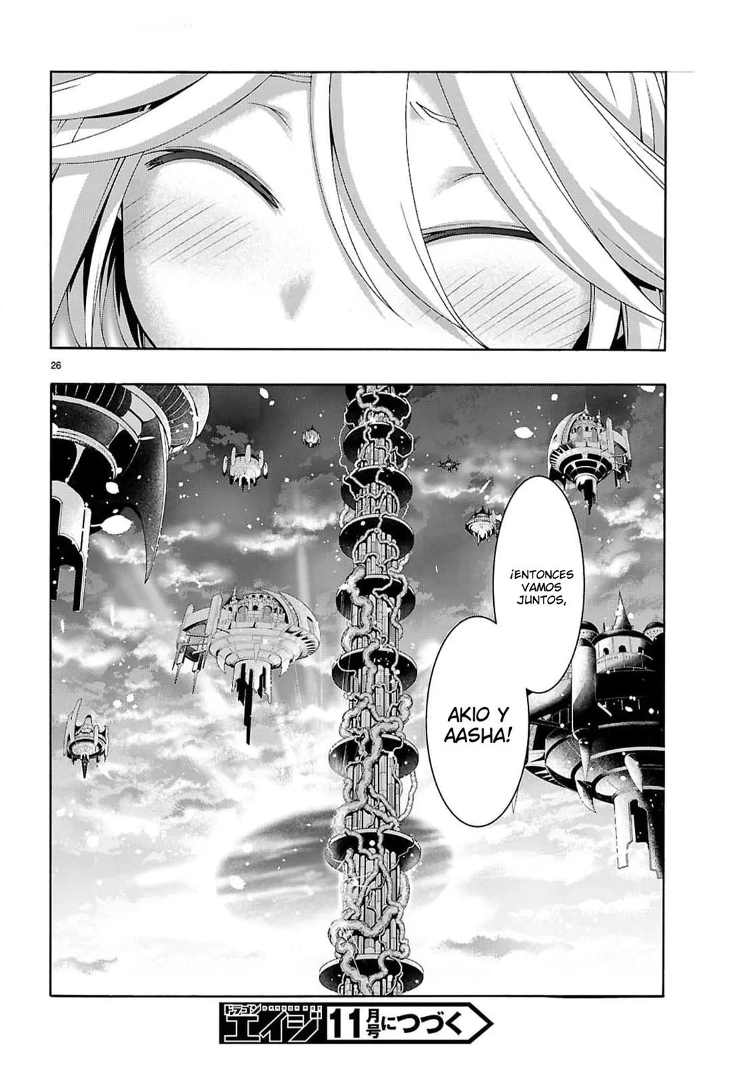 Trinity Seven capítulo 158, página 30