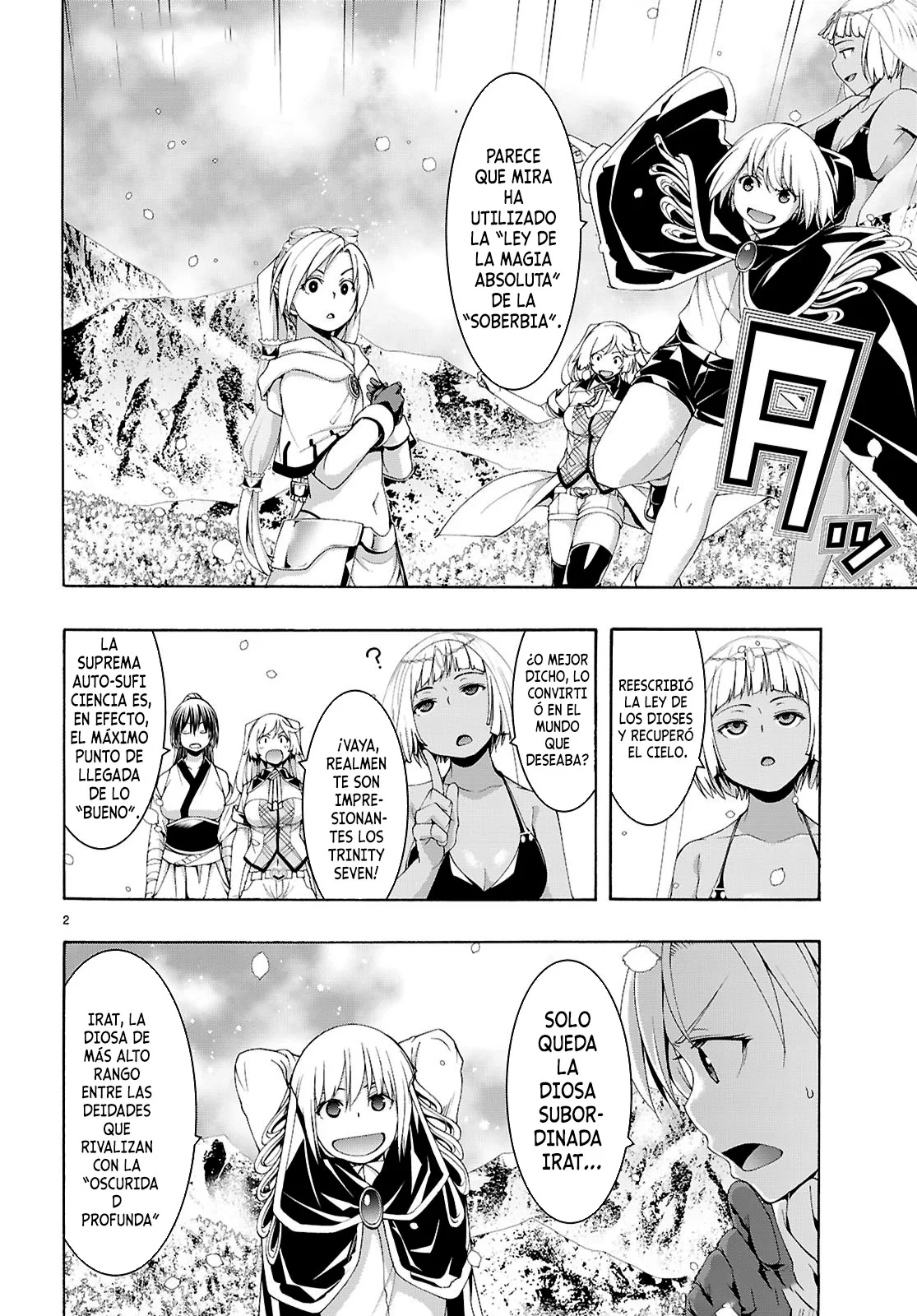 Trinity Seven capítulo 159, página 6