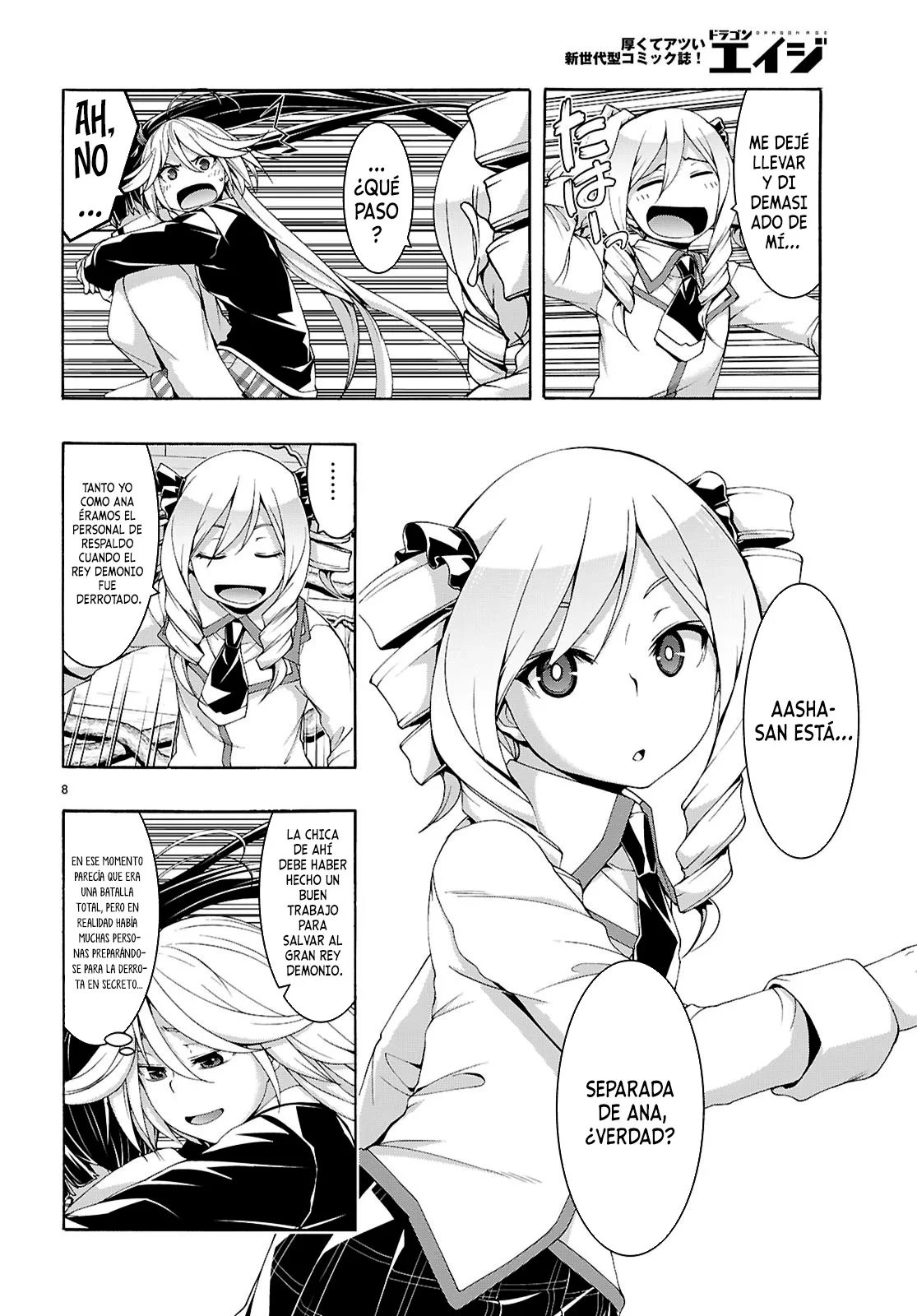Trinity Seven capítulo 159, página 12