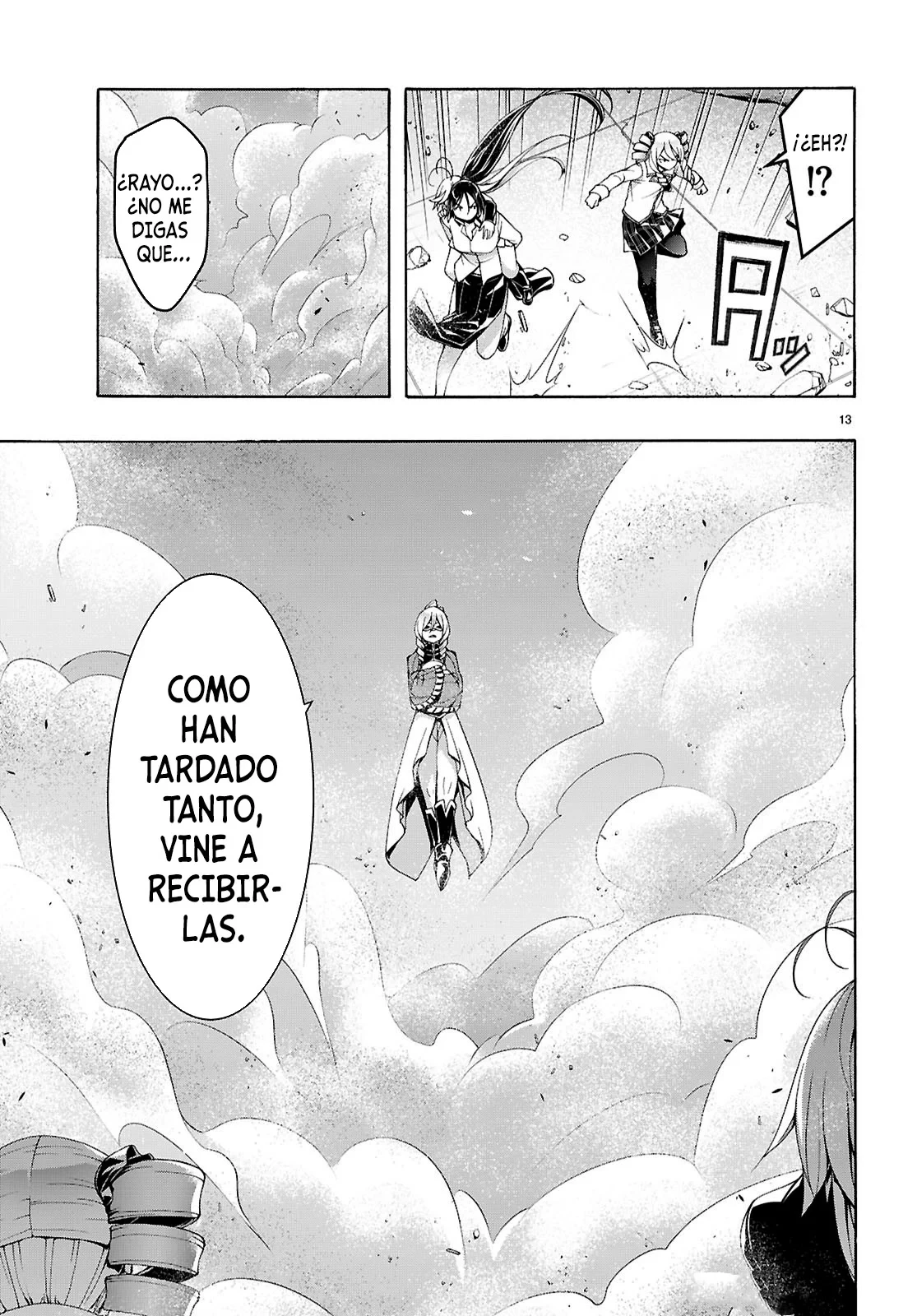 Trinity Seven capítulo 159, página 17