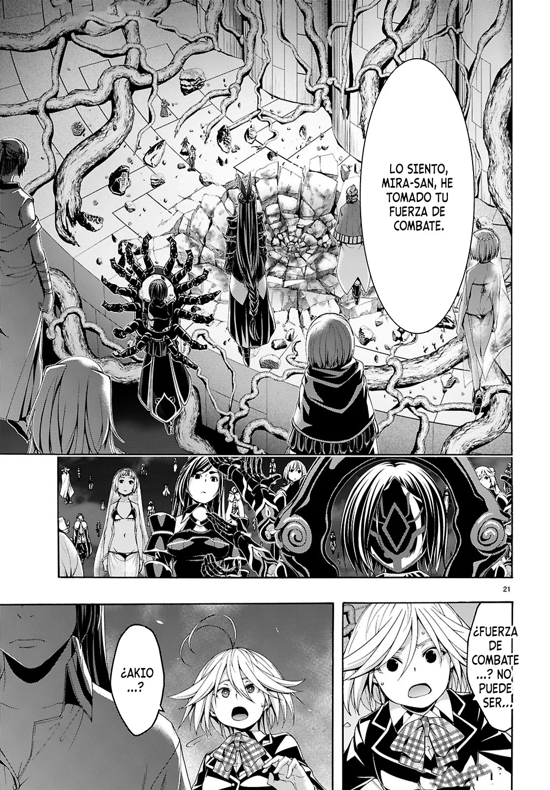 Trinity Seven capítulo 159, página 25