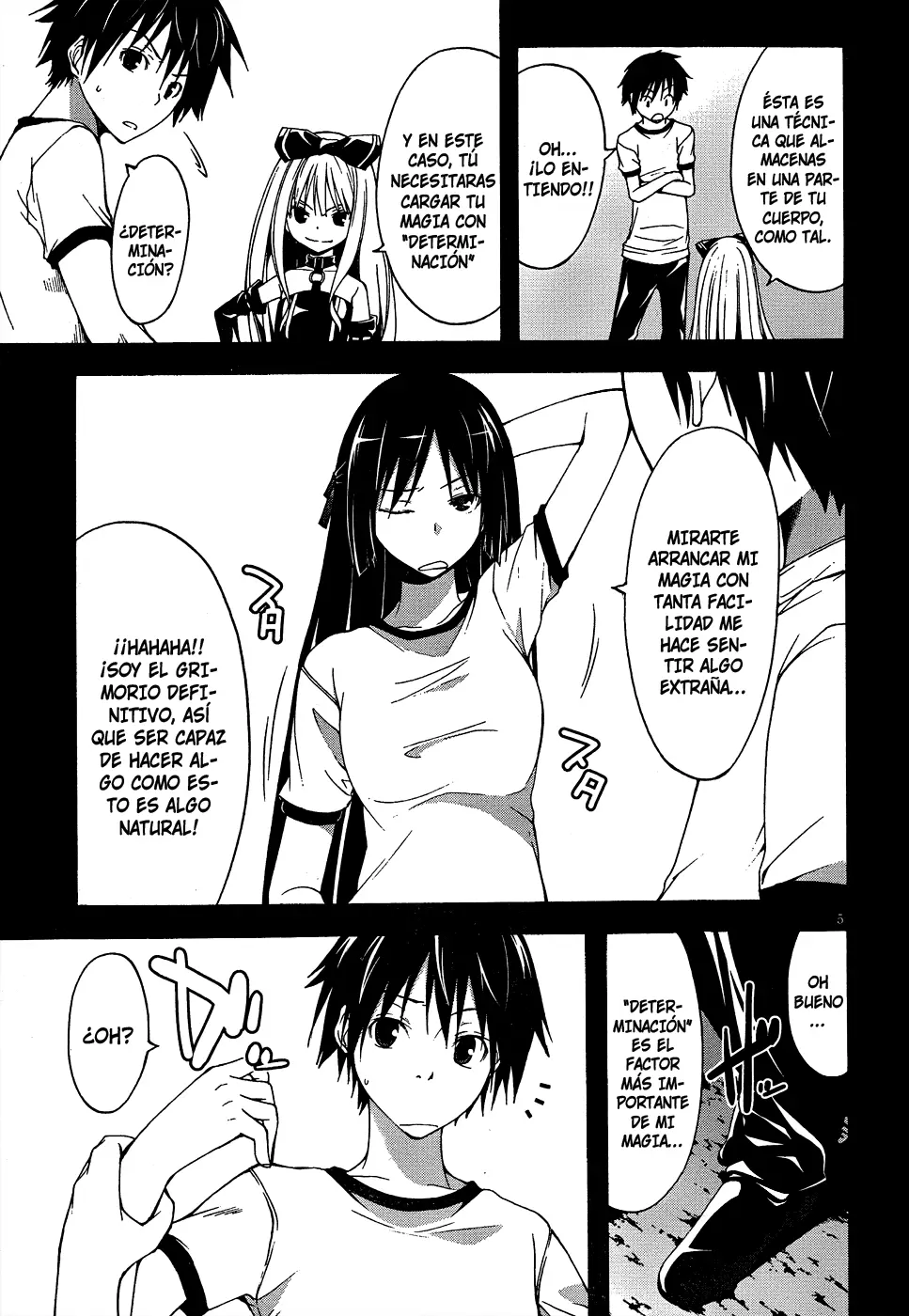 Trinity Seven capítulo 16, página 6