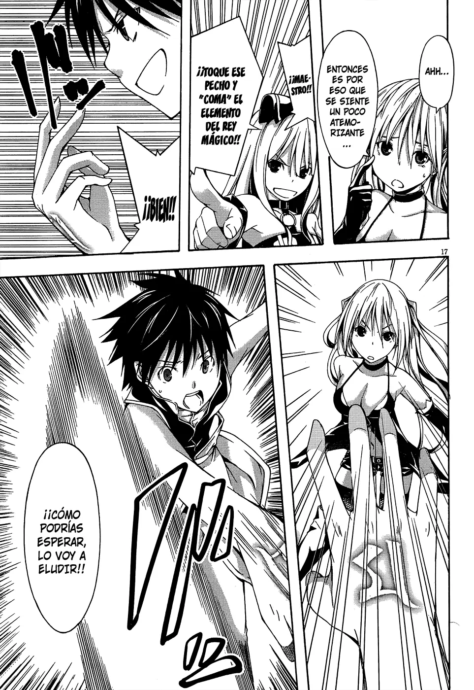 Trinity Seven capítulo 16, página 18