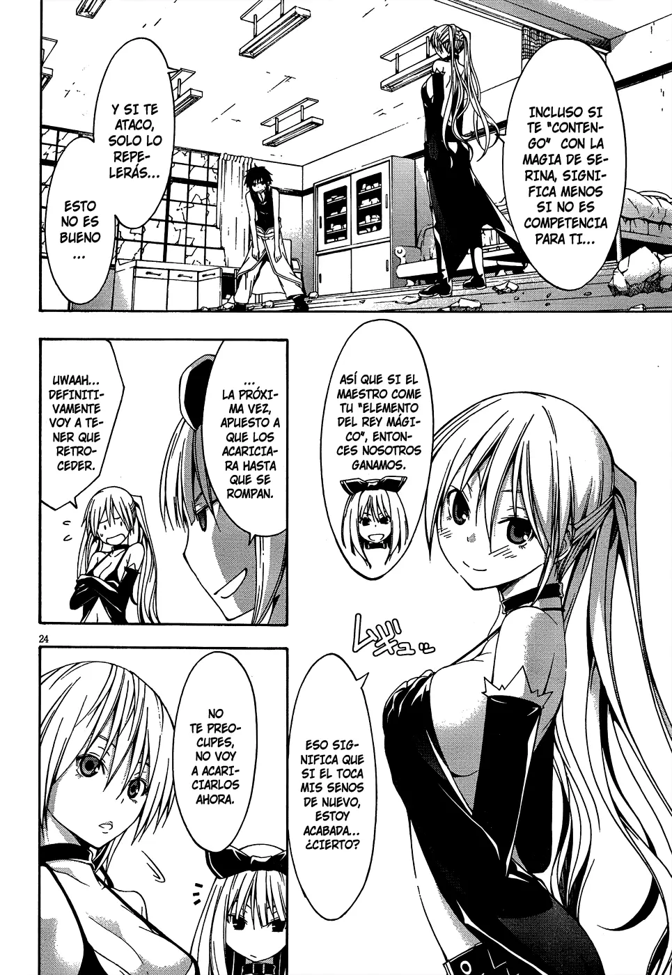Trinity Seven capítulo 16, página 25