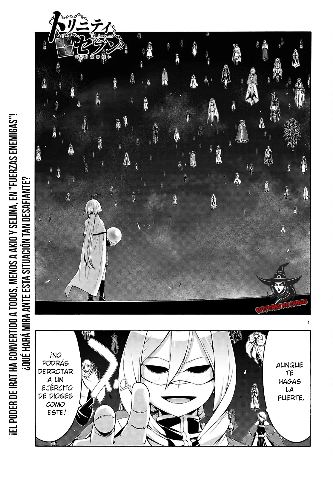 Trinity Seven capítulo 160, página 2